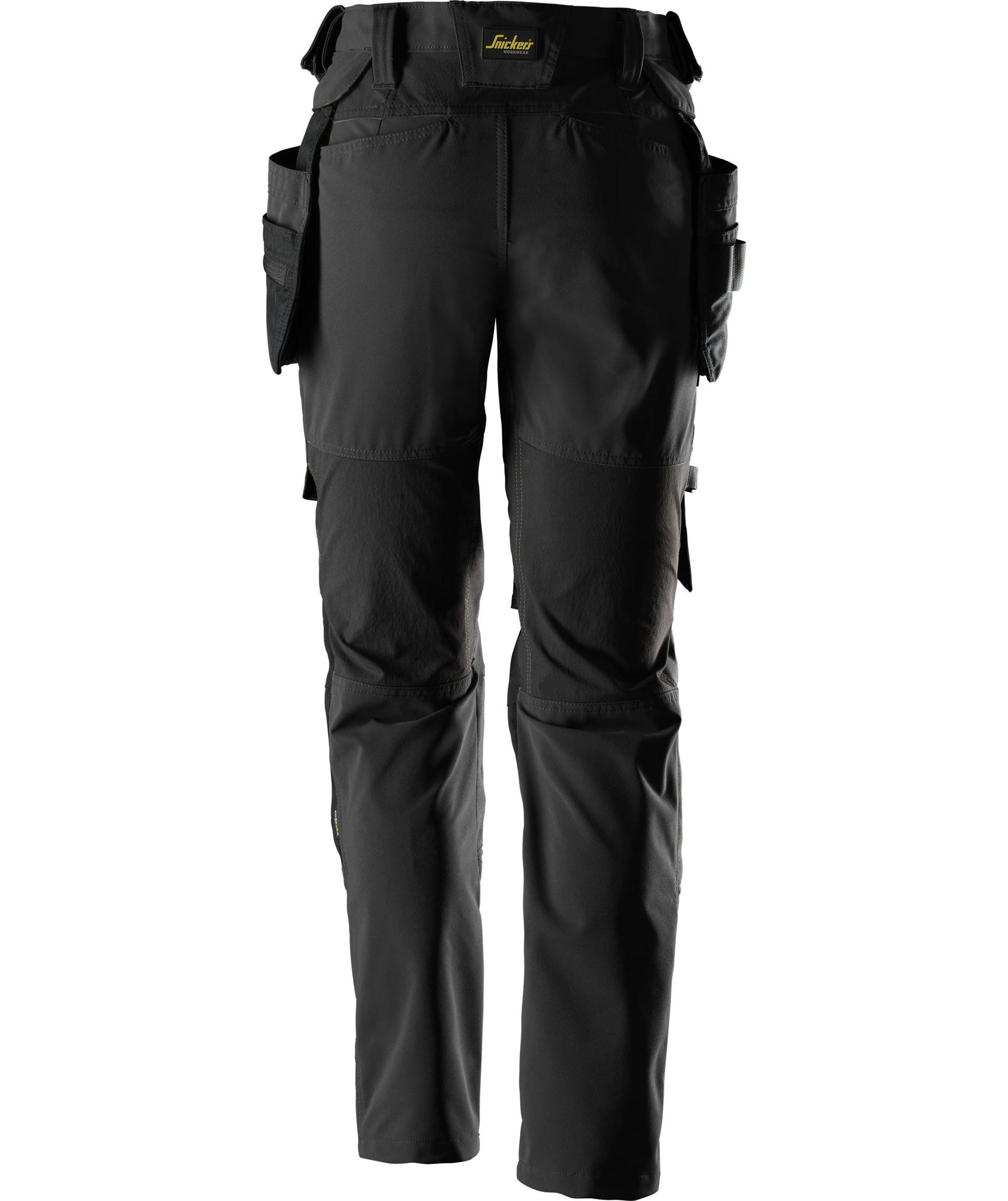 Snickers AllroundWork hantverksbyxa 6217 full stretch dam, Svart