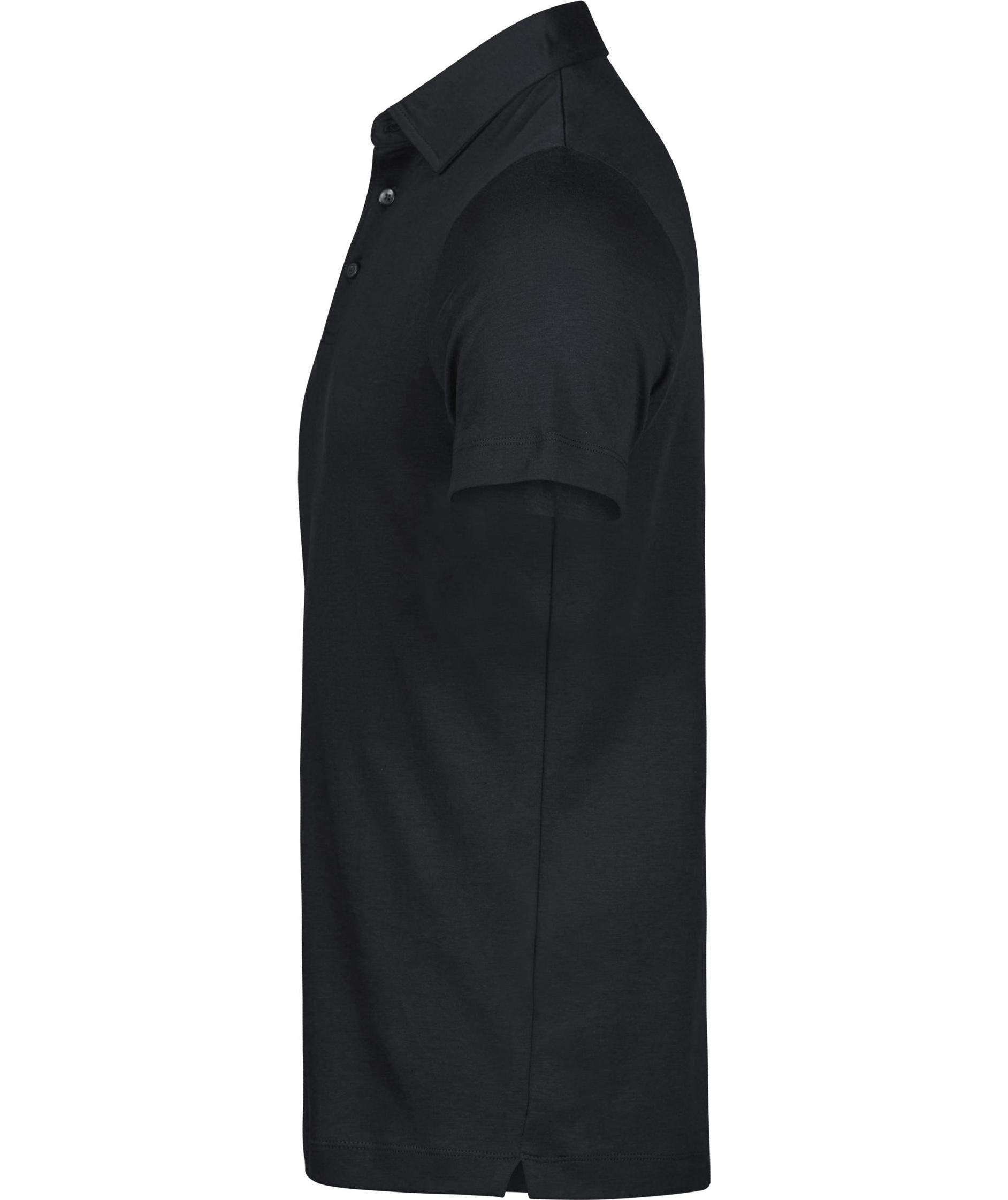 Tee Jays Pima polo T-shirt, Sort, large image number 3
