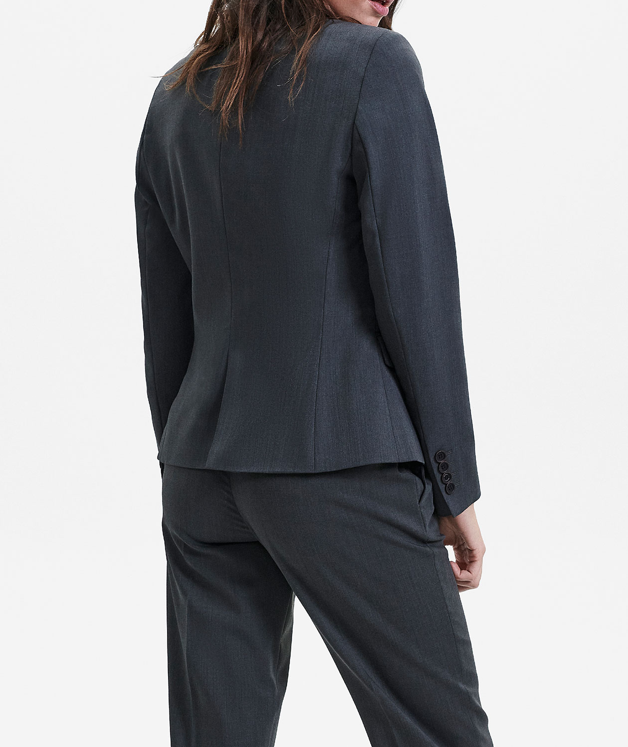 Sunwill Traveller Bistretch Modern fit kavaj dam, Gr&aring;, large image number 3