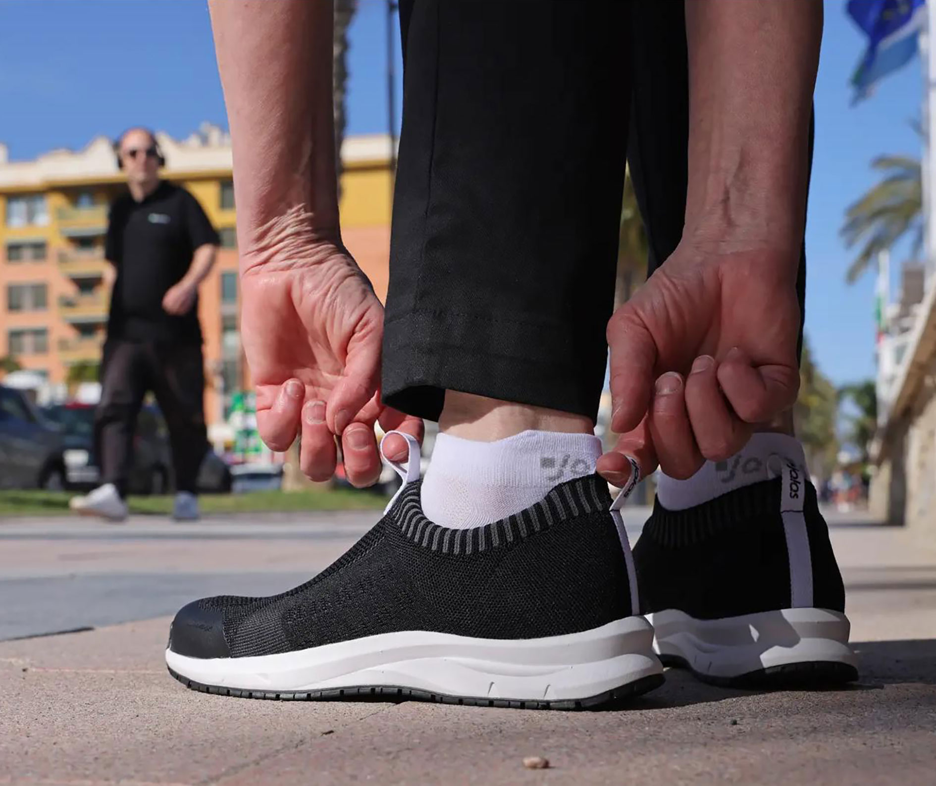 Jalas 5312 Spoc work shoes O1, Black, large image number 4