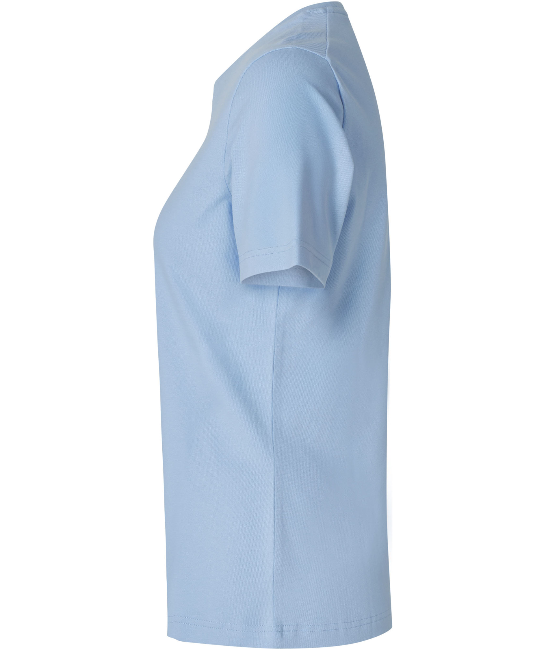 Seven Seas Organic dame T-skjorte, Lys Bl&aring;, large image number 3