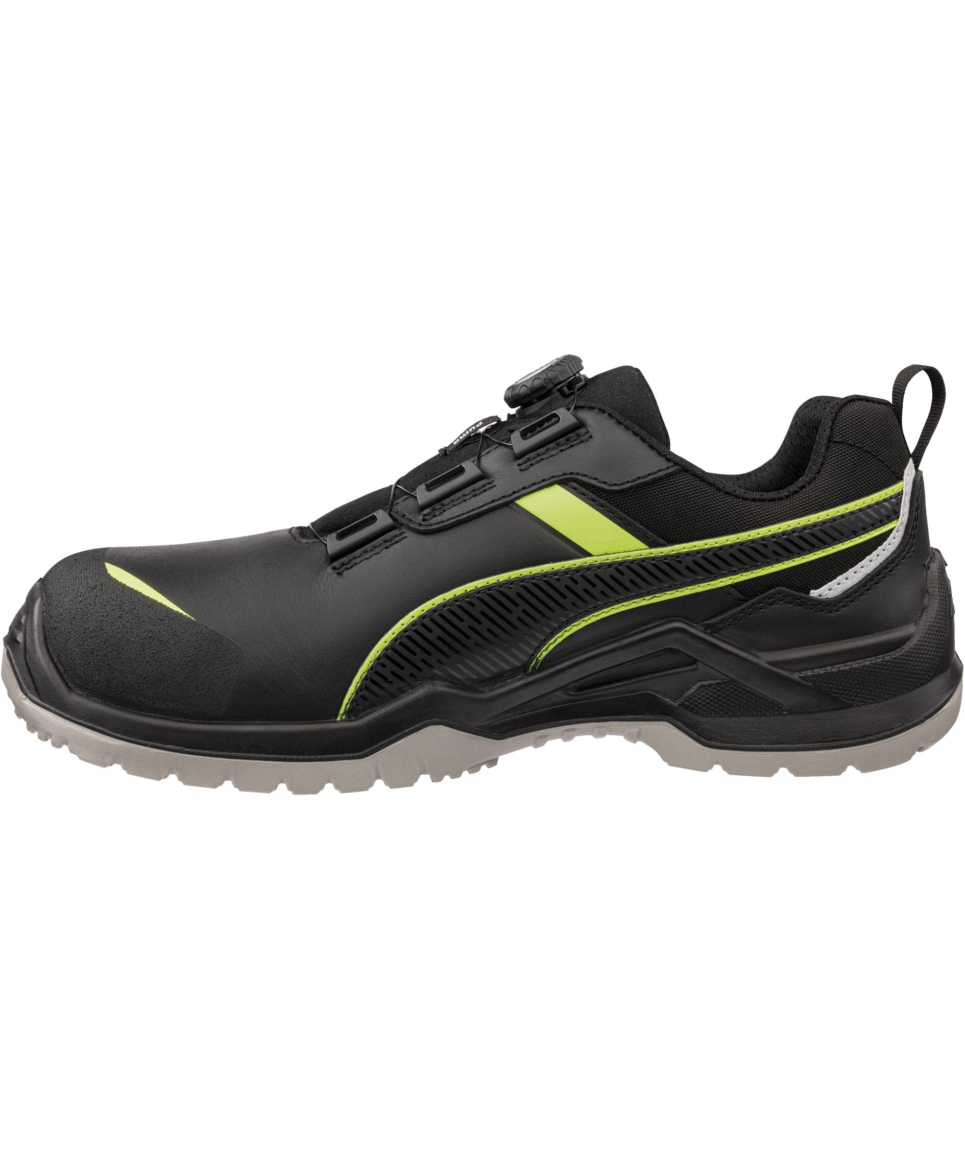 Puma Krypton sikkerhedssko S3S, Black/Green, large image number 3