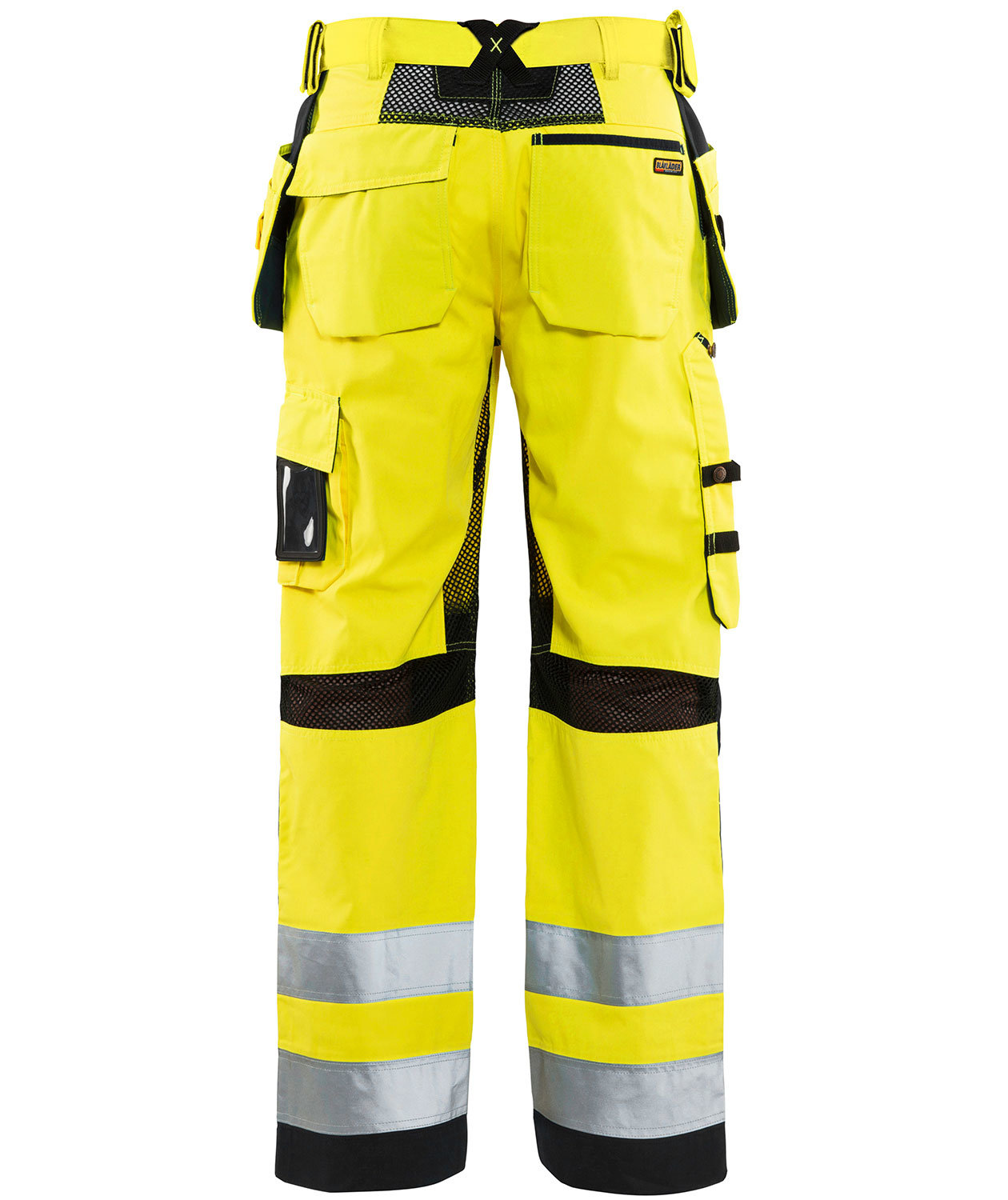 Bl&aring;kl&auml;der h&aring;ndv&aelig;rkerbukser, Hi-vis&nbsp;Gul/Sort, large image number 3