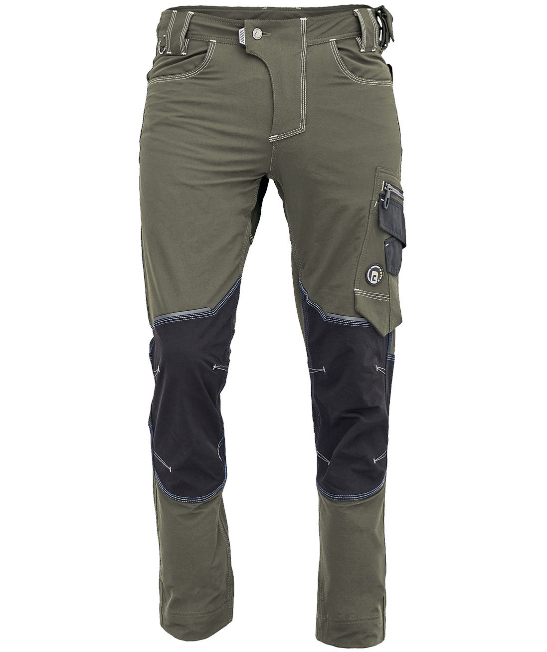 Cerva Neurum Performance arbetsbyxa full stretch, Olivgr&ouml;n