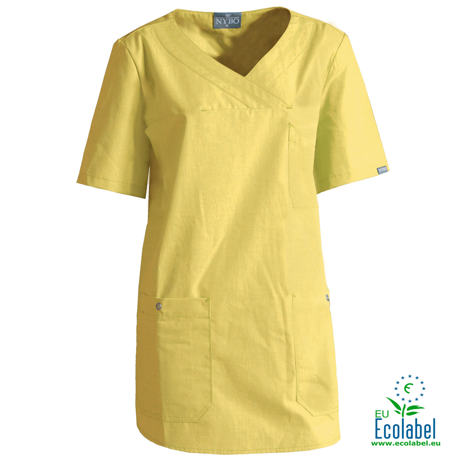 Nybo Workwear Nature dame tunika, Gul, Gul, swatch