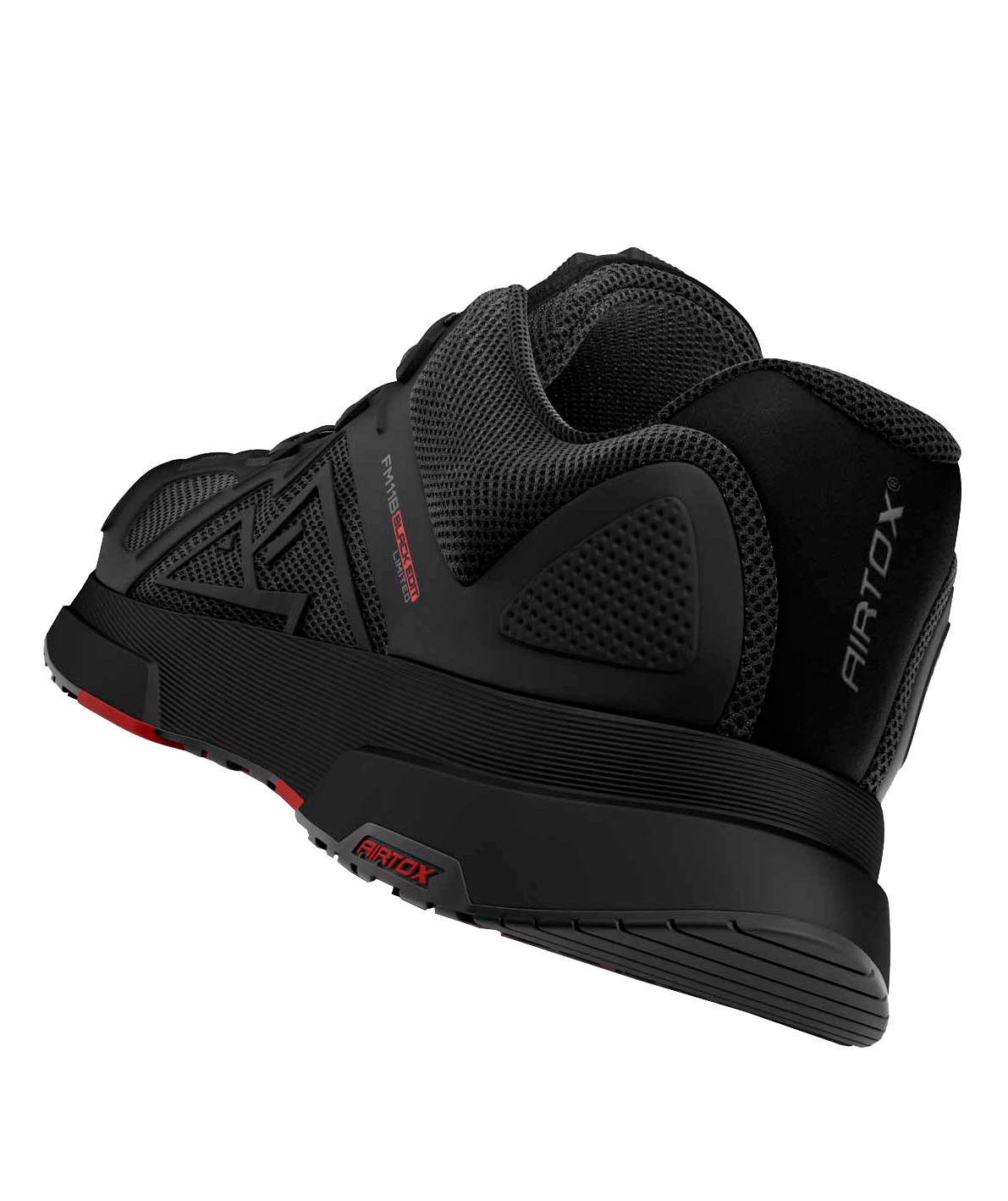 Airtox FM11B Black Edit vernesko S1P, Svart, large image number 3