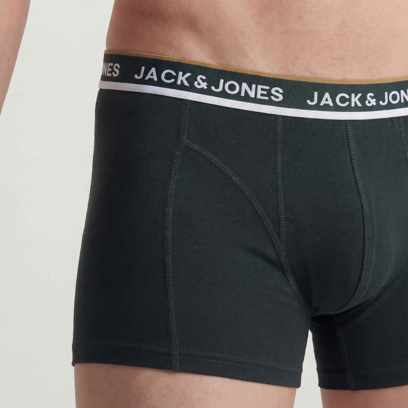 Jack & Jones JACSWAY SOLID 3-pack kalsong, Scarab, large image number 4