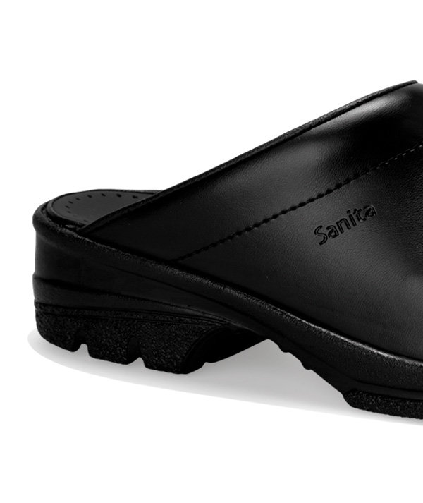 Sanita San Duty clogs without heel cover SB, Black, large image number 2
