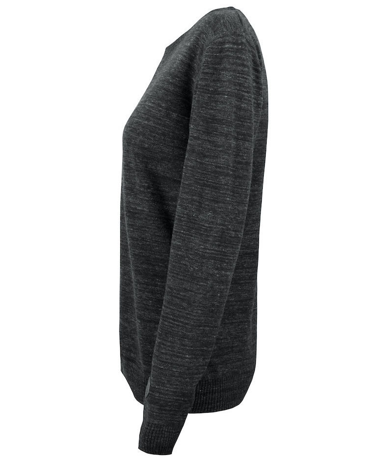 Cutter & Buck Eatonville dame strikket genser, Antrasitt Melange, large image number 6