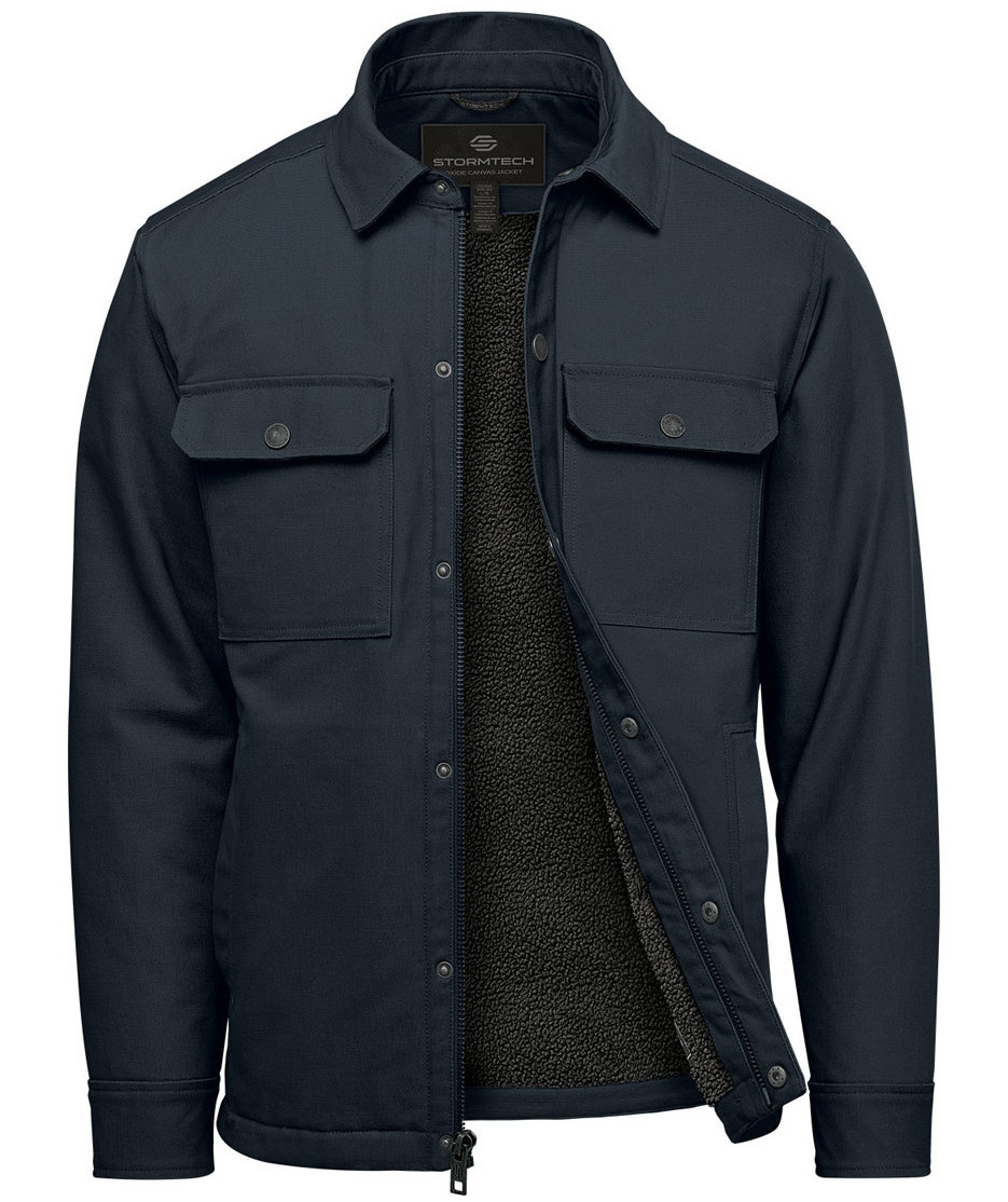 Stormtech Oxide padded shirt jacket, Marine Blue, large image number 4