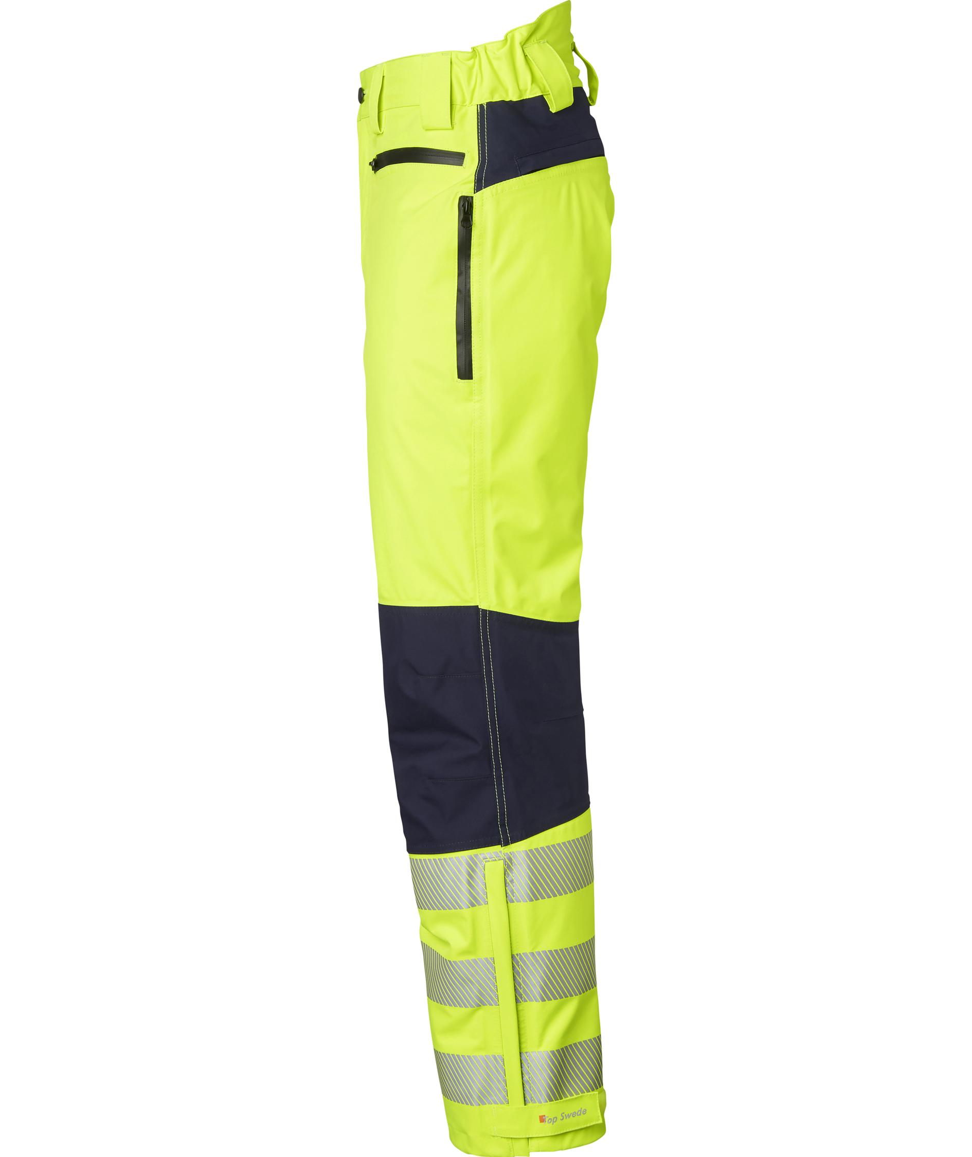Top Swede Shellhose 6818, Hi-Vis Gelb, large image number 3