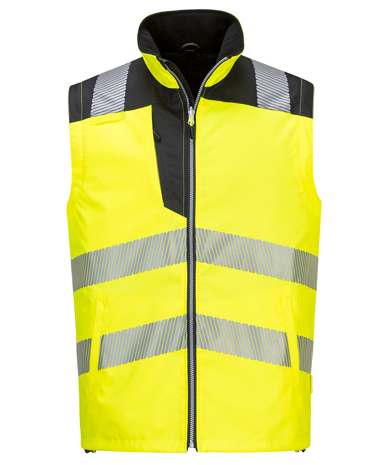 Portwest PW3 5-i-1 work jacket, Hi-vis Yellow/Black, large image number 1