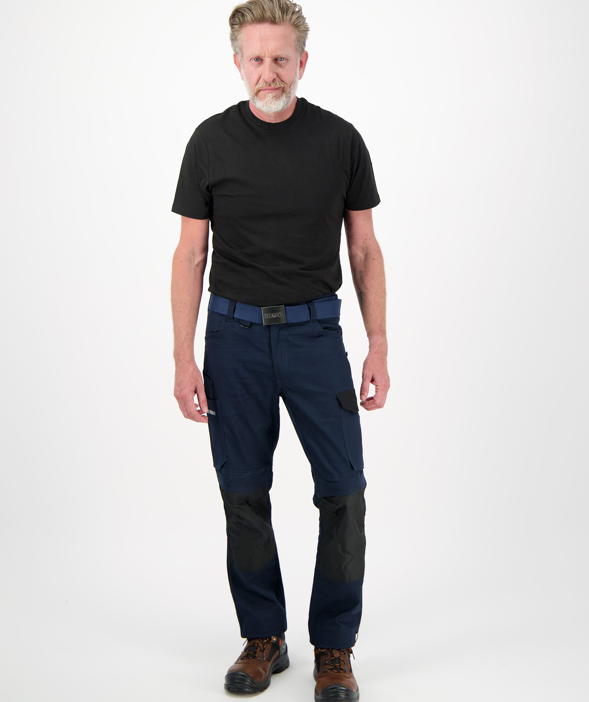 HEROCK Glaucus elastic belt, Navy, Navy, large image number 2