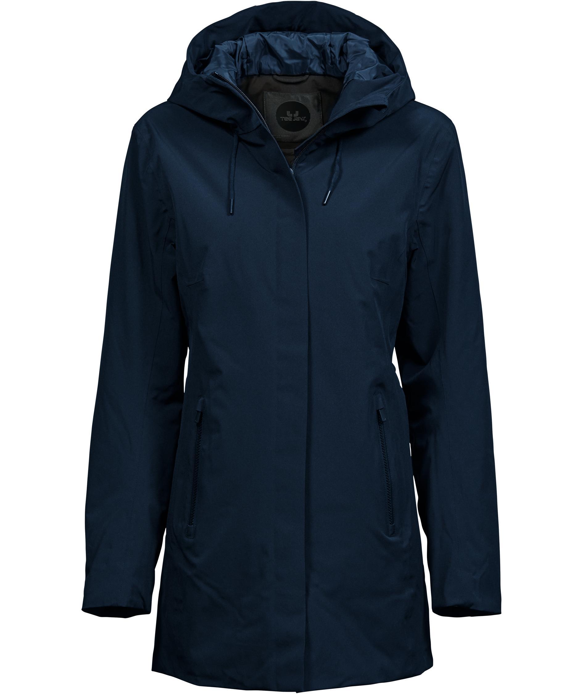 Tee Jays All Weather dam parka jacka, Deep Navy
