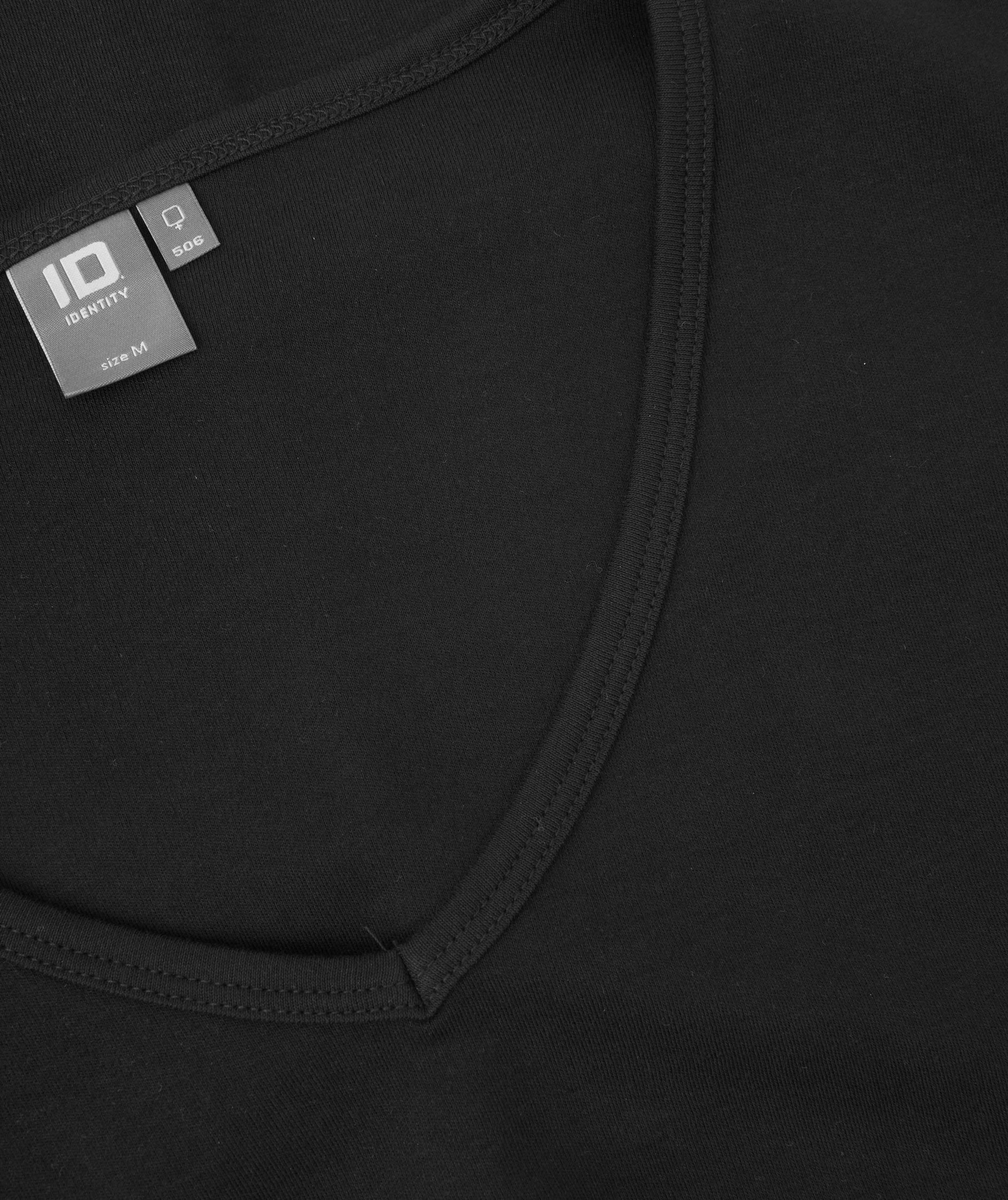 ID Interlock T-shirt dam, Svart, large image number 3