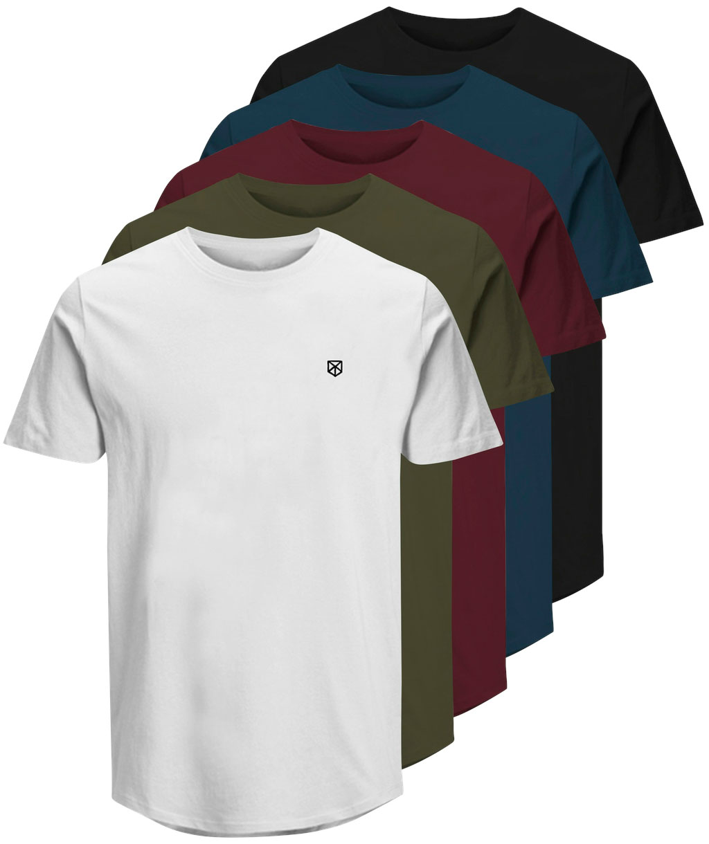 Jack & Jones JACJENS 5-pack T-shirt