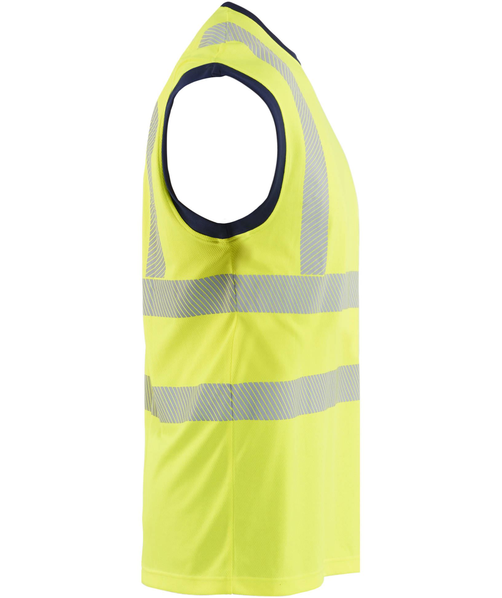 Bl&aring;kl&auml;der&nbsp;tank top, Hi-Vis gul/marinebl&aring;, large image number 2