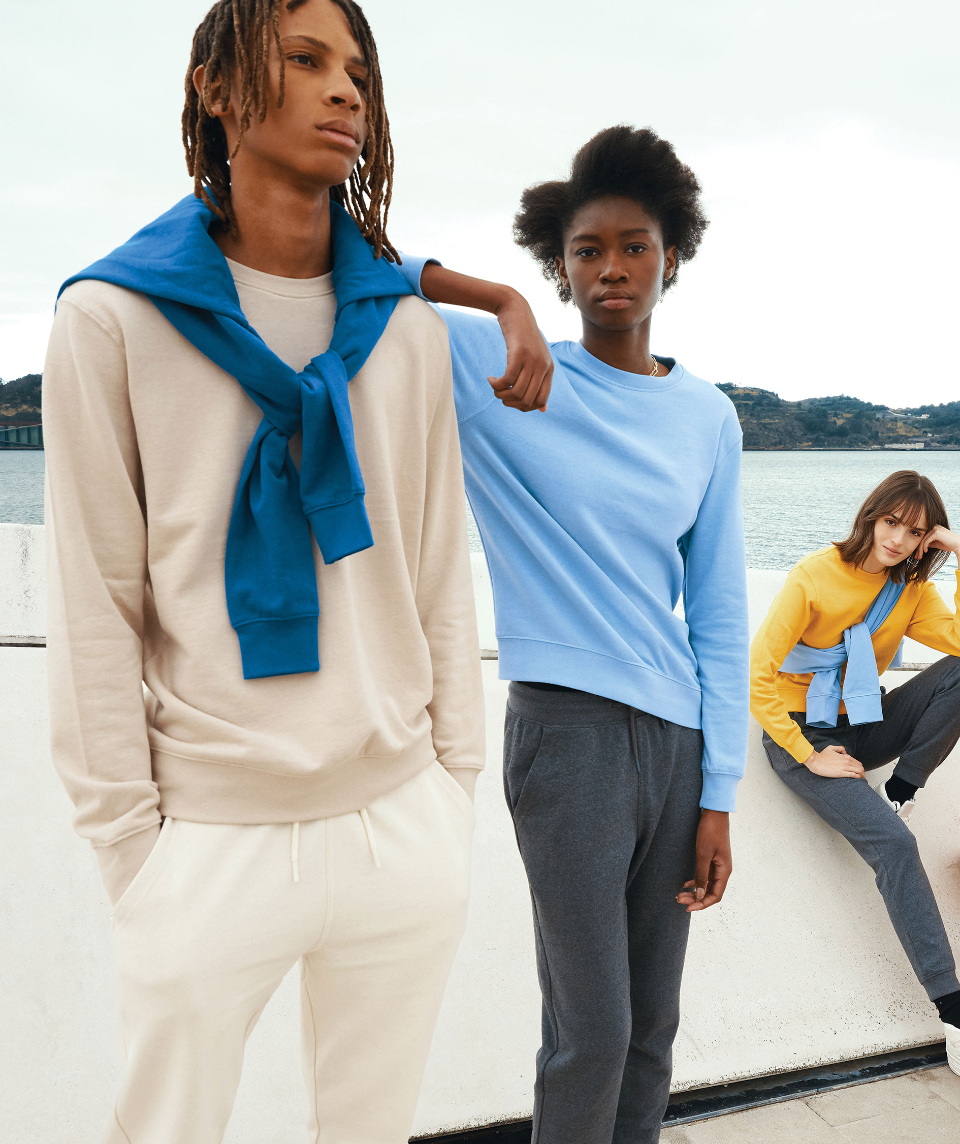 Iqoniq Etosha sweatshirt, Sky Blue, large image number 7