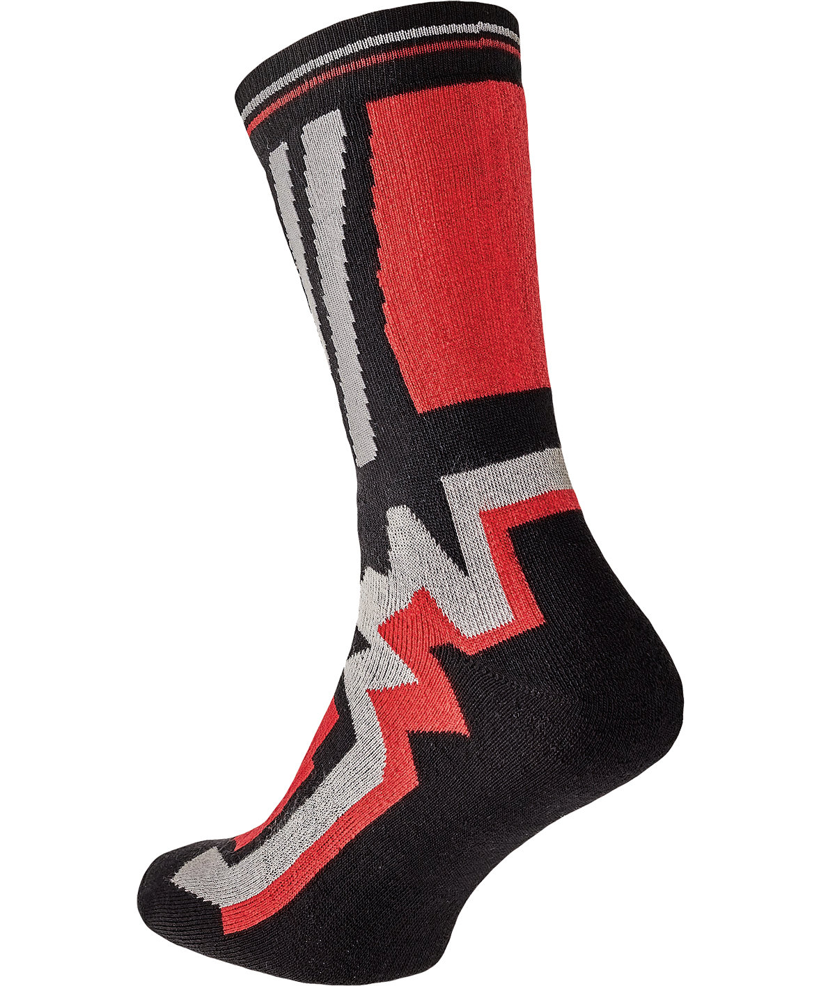 Cerva Knoxfield Basic Str&uuml;mpfe, Schwarz/Rot