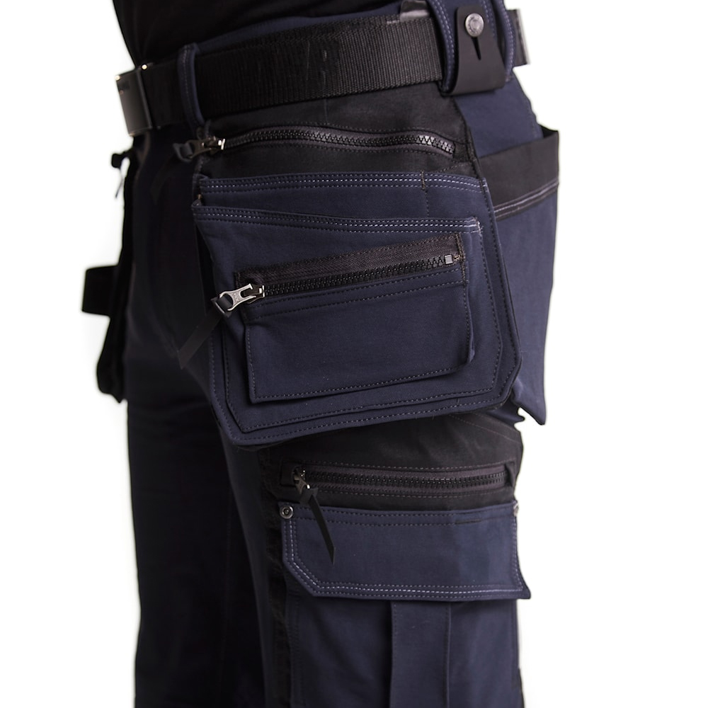 Bl&aring;kl&auml;der X1900 craftsman shorts full stretch, Dark Marine/Black, large image number 6