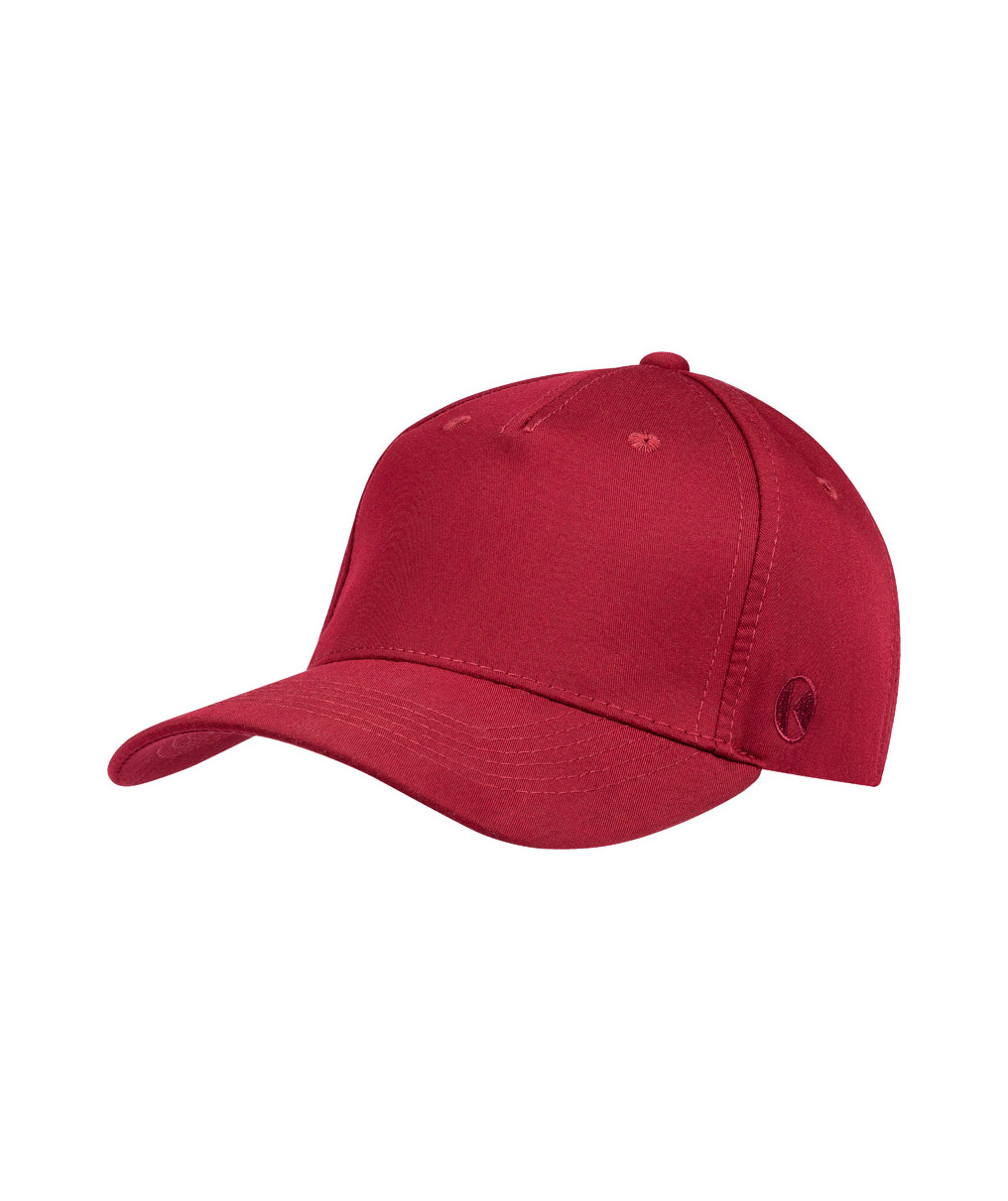 Karlowsky 5 panel stretch cap, Bordeaux