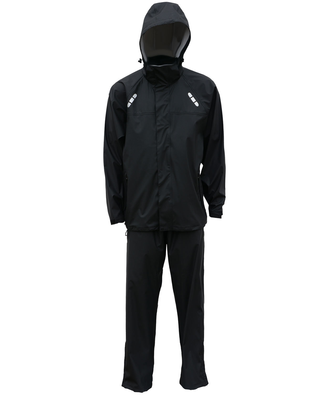 Lyngs&oslash;e PU regnsett LR1330, Svart