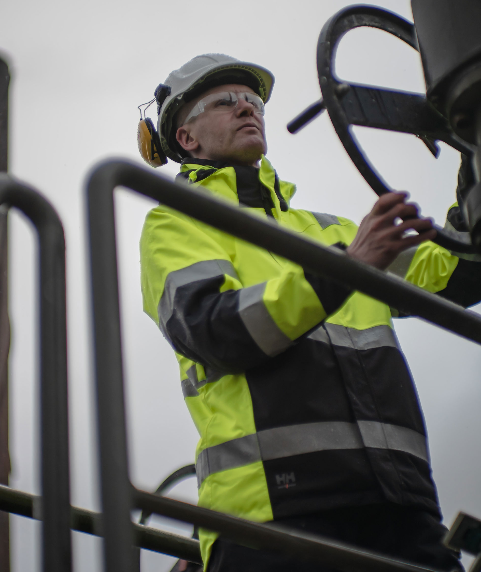 Helly Hansen Alna 2.0 Winterjacke, Hi-vis gelb/charcoal, large image number 9