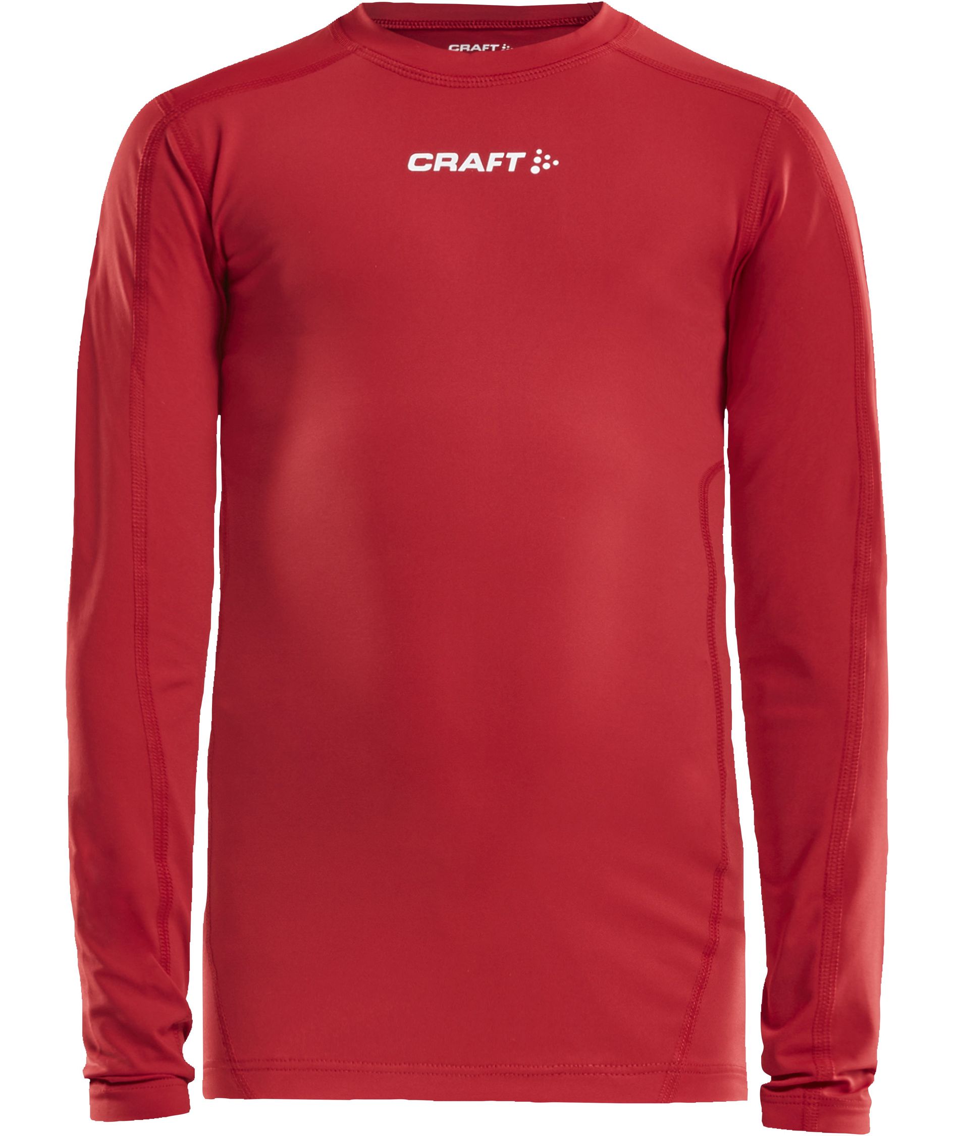 Craft Pro Control Compression lang&auml;rmliges T-Shirt f&uuml;r Kinder, Bright red, Bright red, swatch