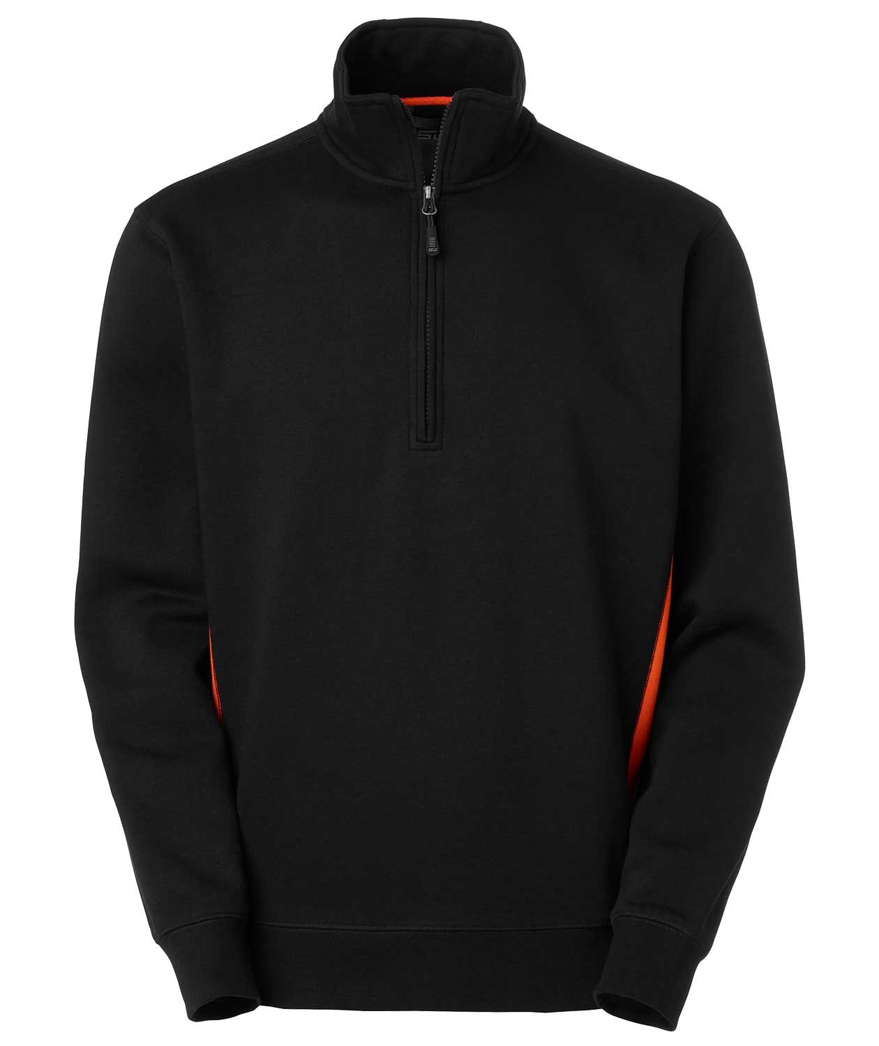 South West Webber  sweatshirt, Svart/Orange