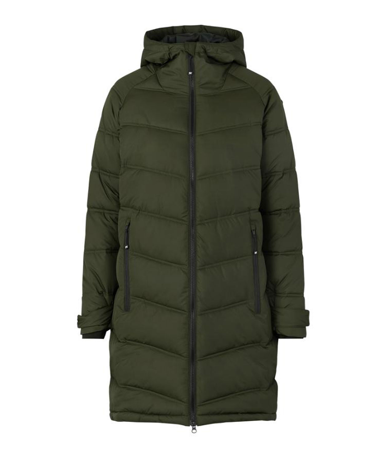 GEYSER vinterjacka dam, Oliv