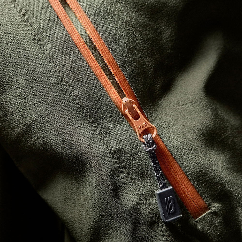 Bl&aring;kl&auml;der Striker dame skaljakke full stretch, Skovgr&oslash;n/Rust, large image number 6