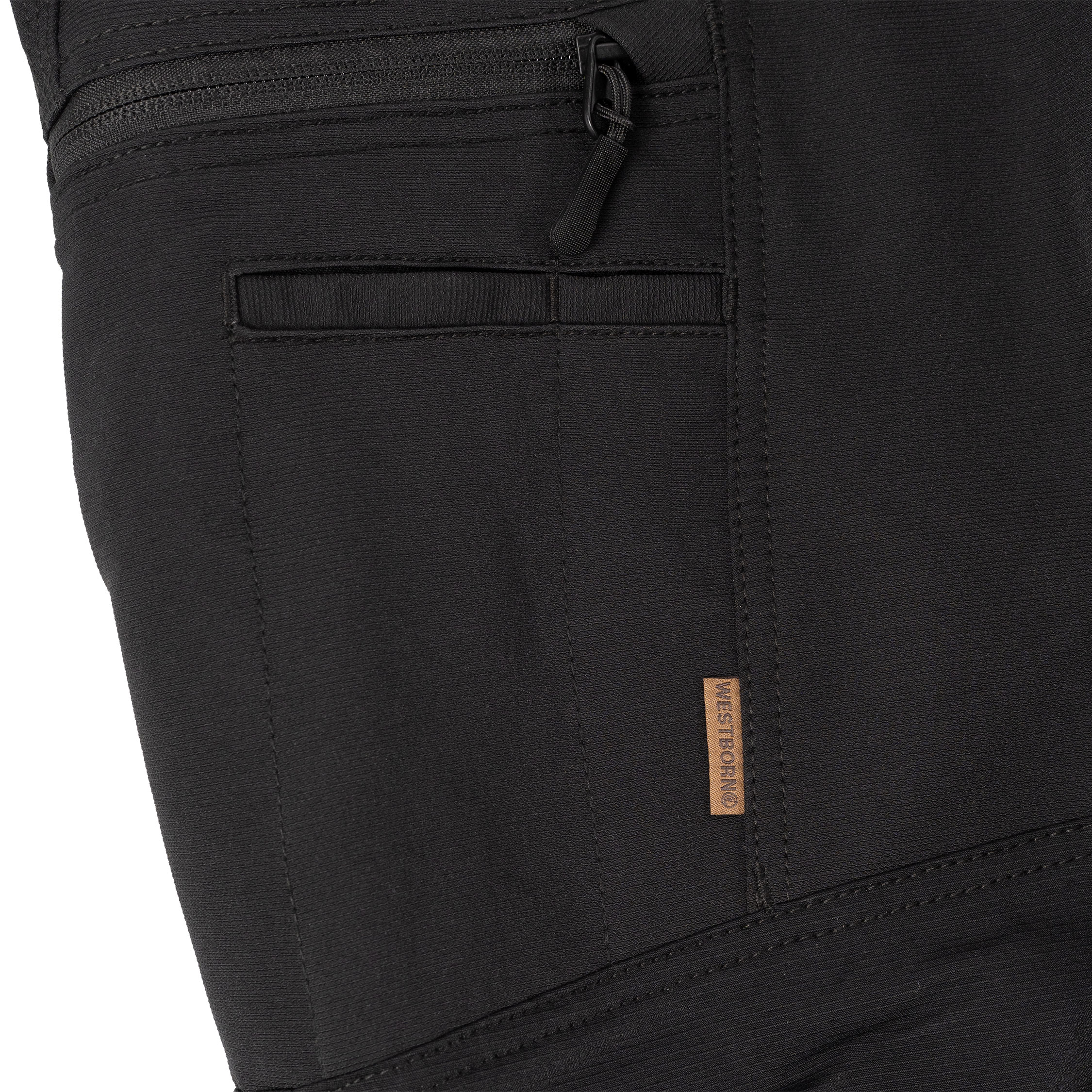 Westborn Active service trousers full stretch, Black, large image number 10