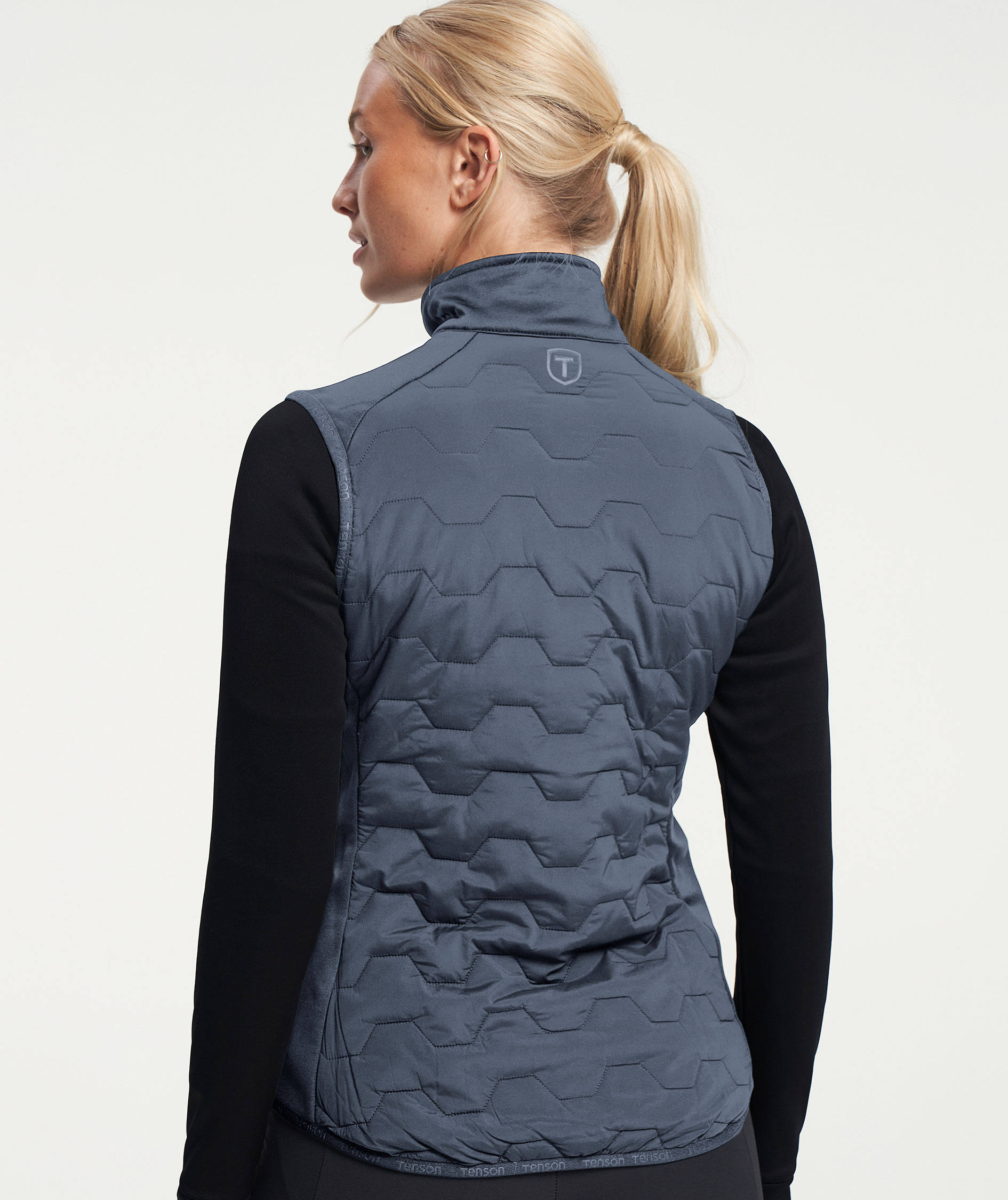 Tenson TXlite dame hybridvest, M&oslash;rkebl&aring;, large image number 3