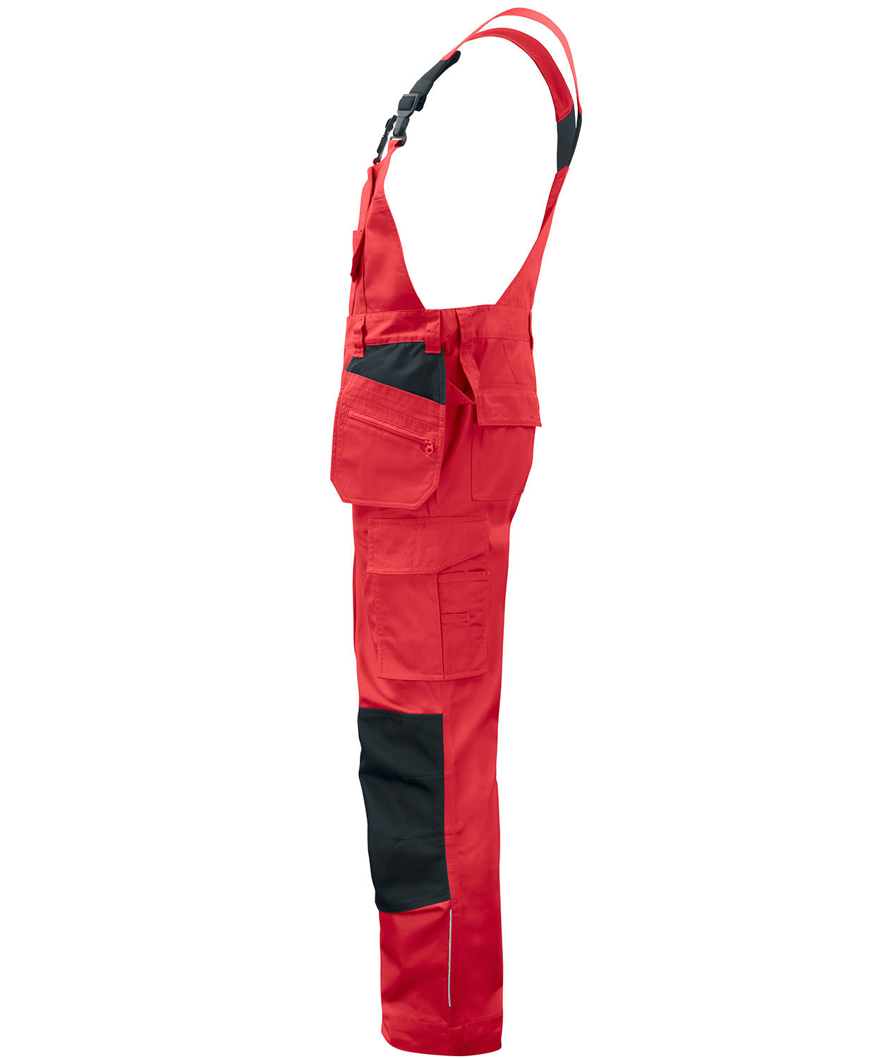 ProJob hantverksh&auml;ngselbyxa, R&ouml;d, large image number 2