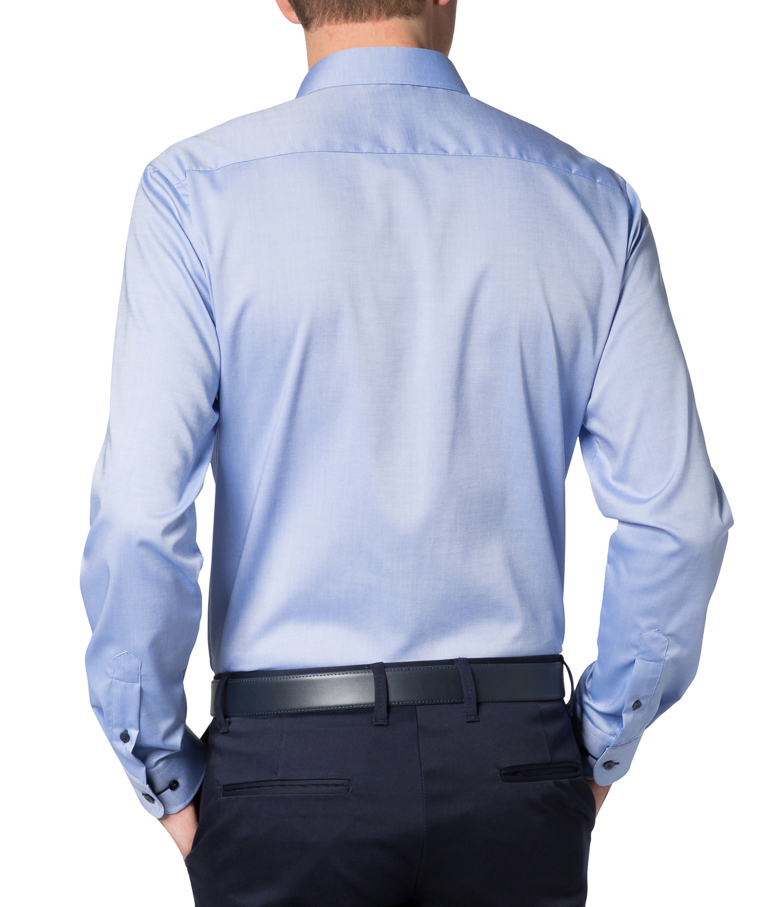Eterna Fein Oxford Slim fit shirt, Blue, large image number 2