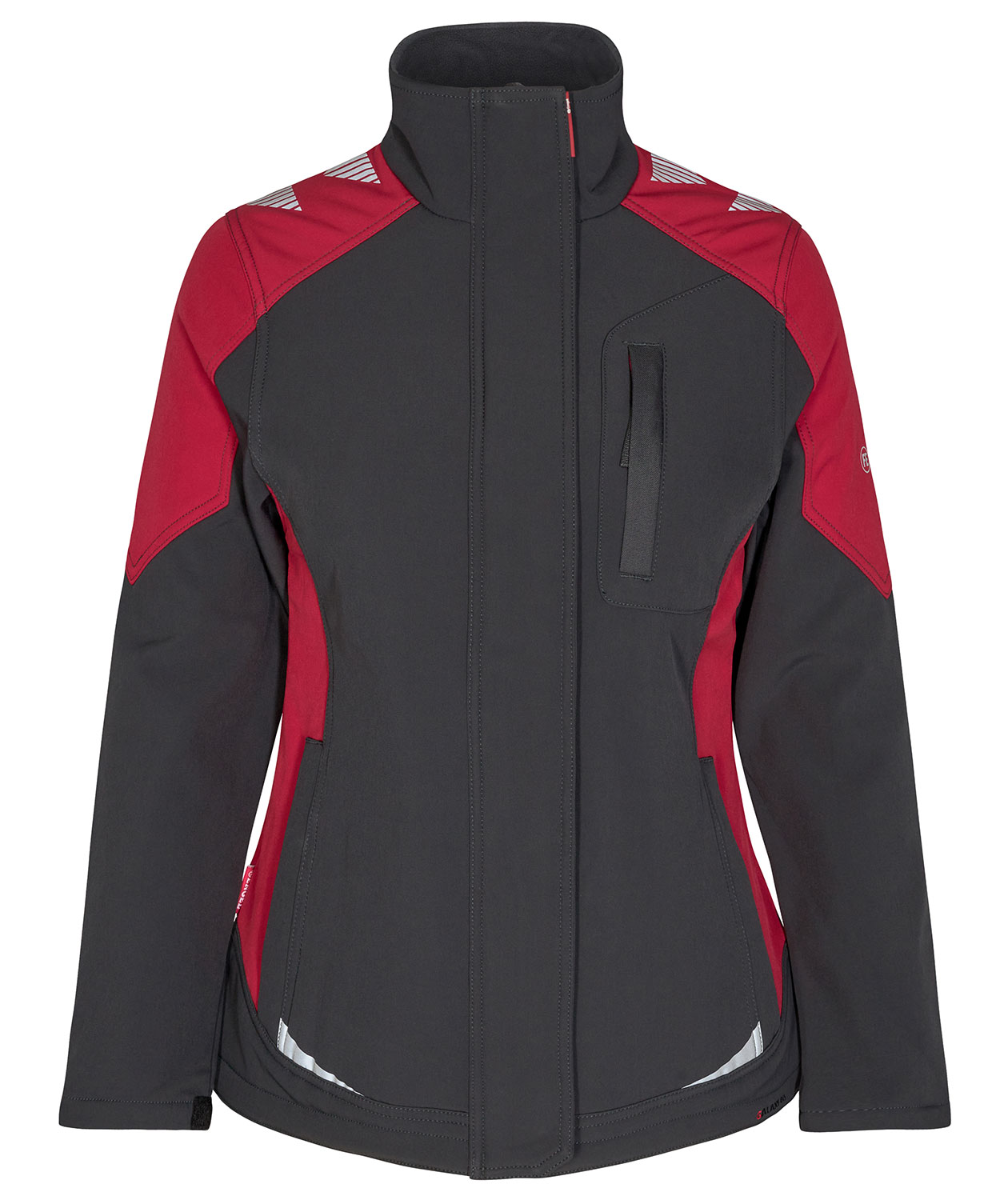 Engel Galaxy softshelljacka dam, Antracitgr&aring;/Tomatr&ouml;d, Antracitgr&aring;/Tomatr&ouml;d, swatch