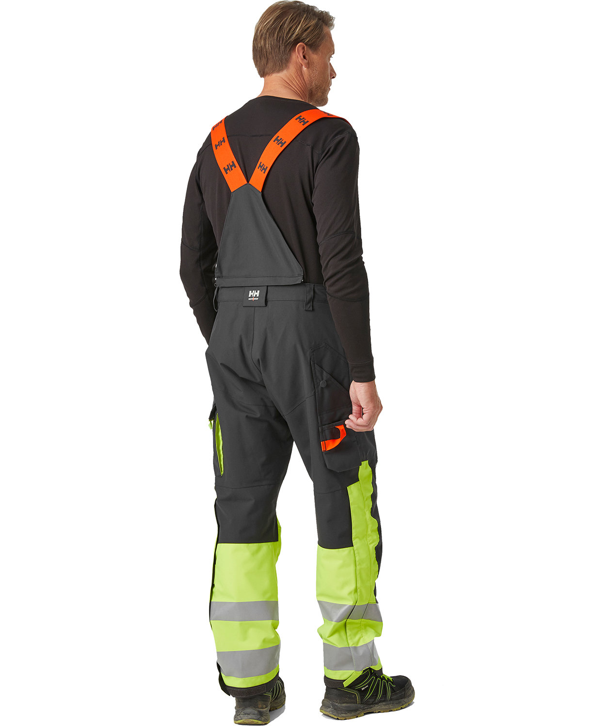 Helly Hansen Alna 2.0 winter trousers, Hi-vis yellow/charcoal, large image number 3