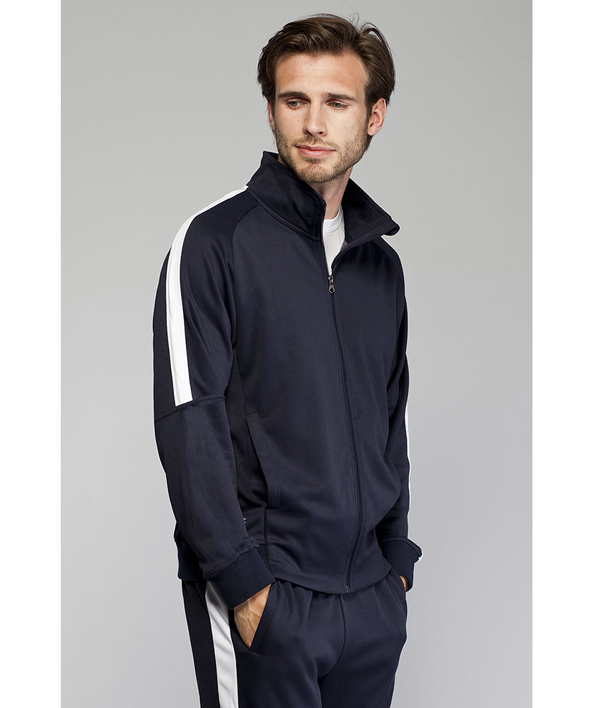 Pitch Stone Panel sweat cardigan, Navy, large image number 2