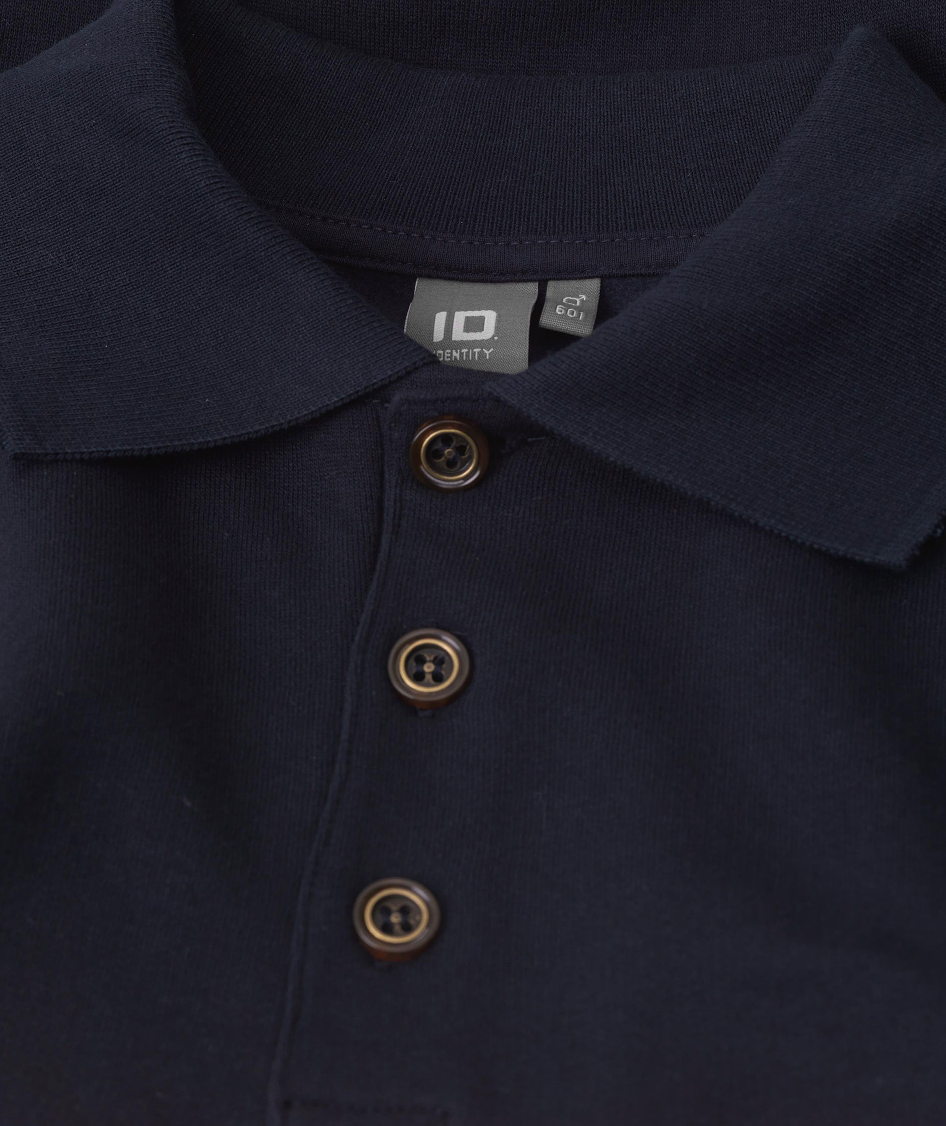 ID Game long-sleeved Polo T-shirt, Marine Blue, large image number 3