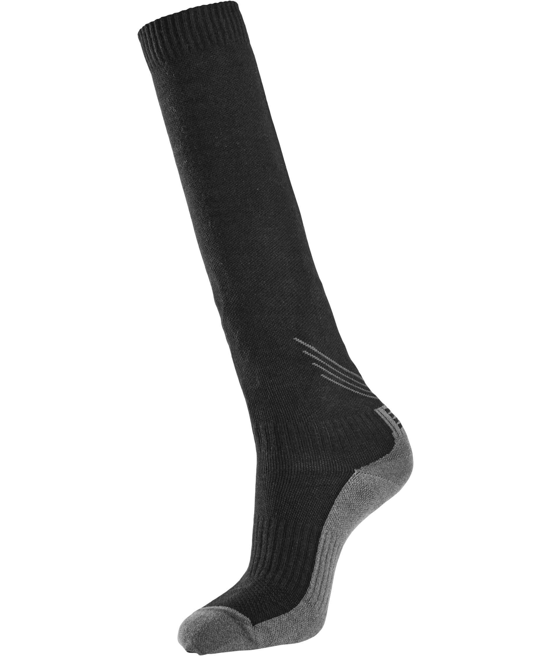 Snickers 37.5&reg; kompressionsstrumpor 9229, Black/Grey Melange