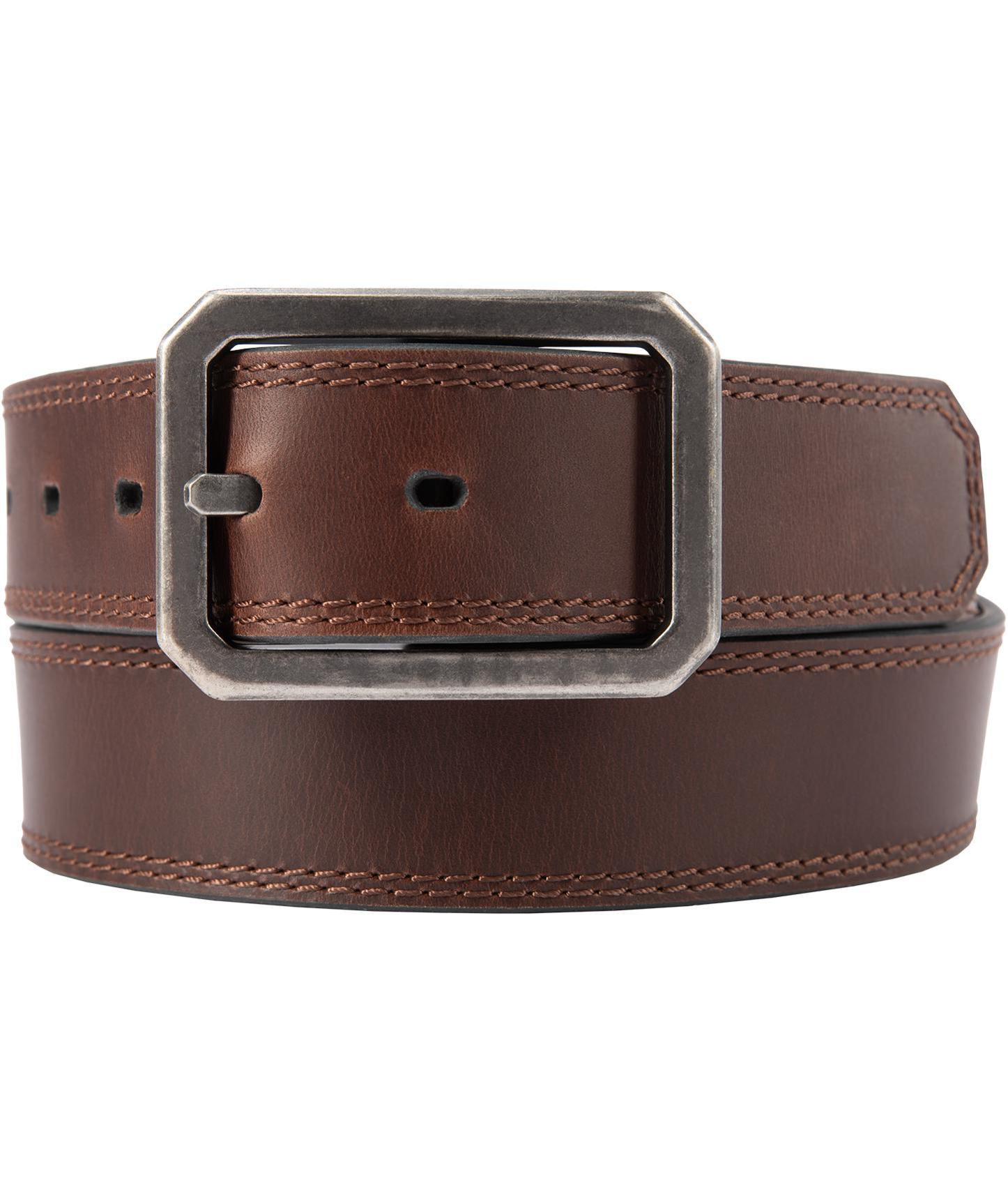 Carhartt l&aelig;derb&aelig;lte, Dark brown