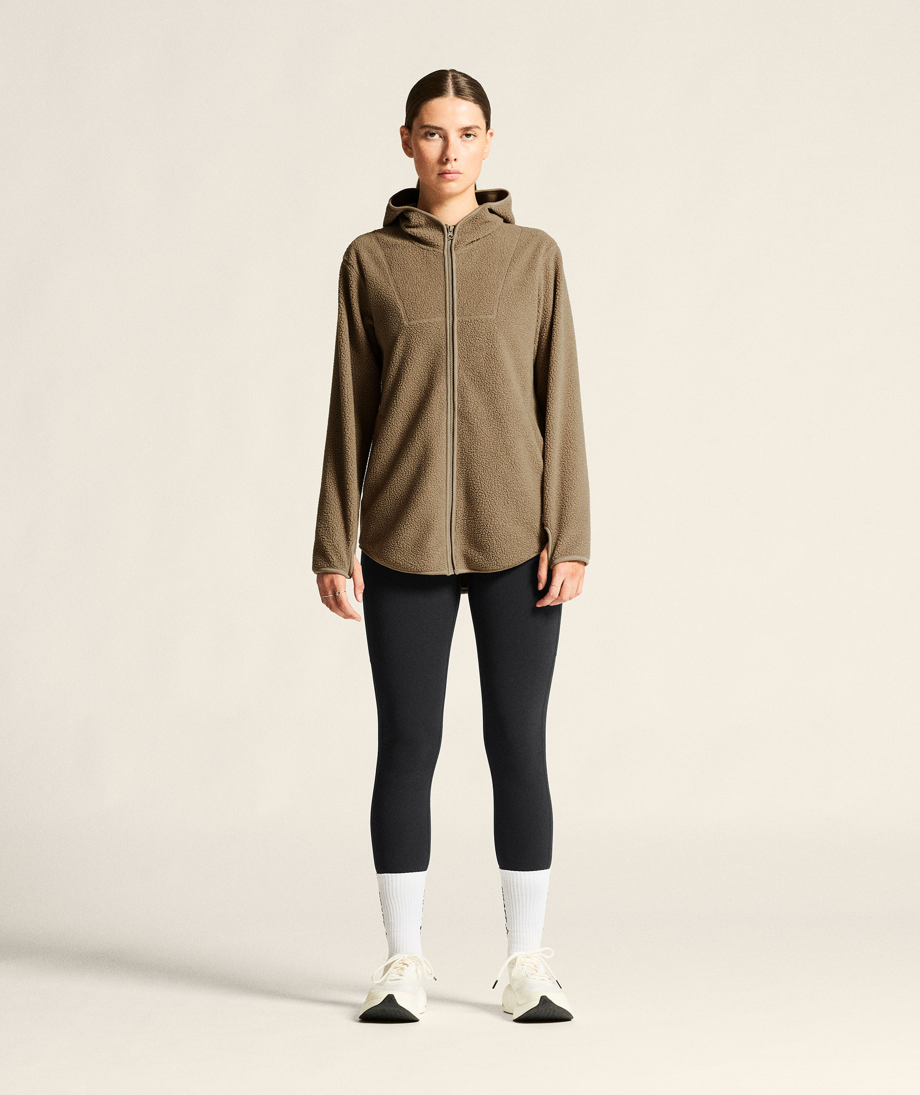 Craft Join p&auml;lsfiberjacka dam, Taupe, large image number 8