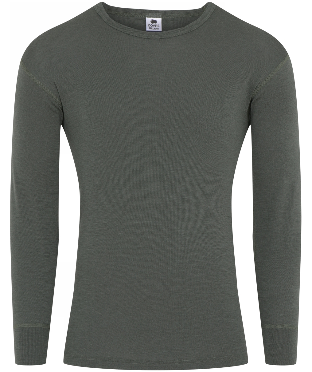 Dovre baselayertr&ouml;ja med merinoull, Gr&ouml;n