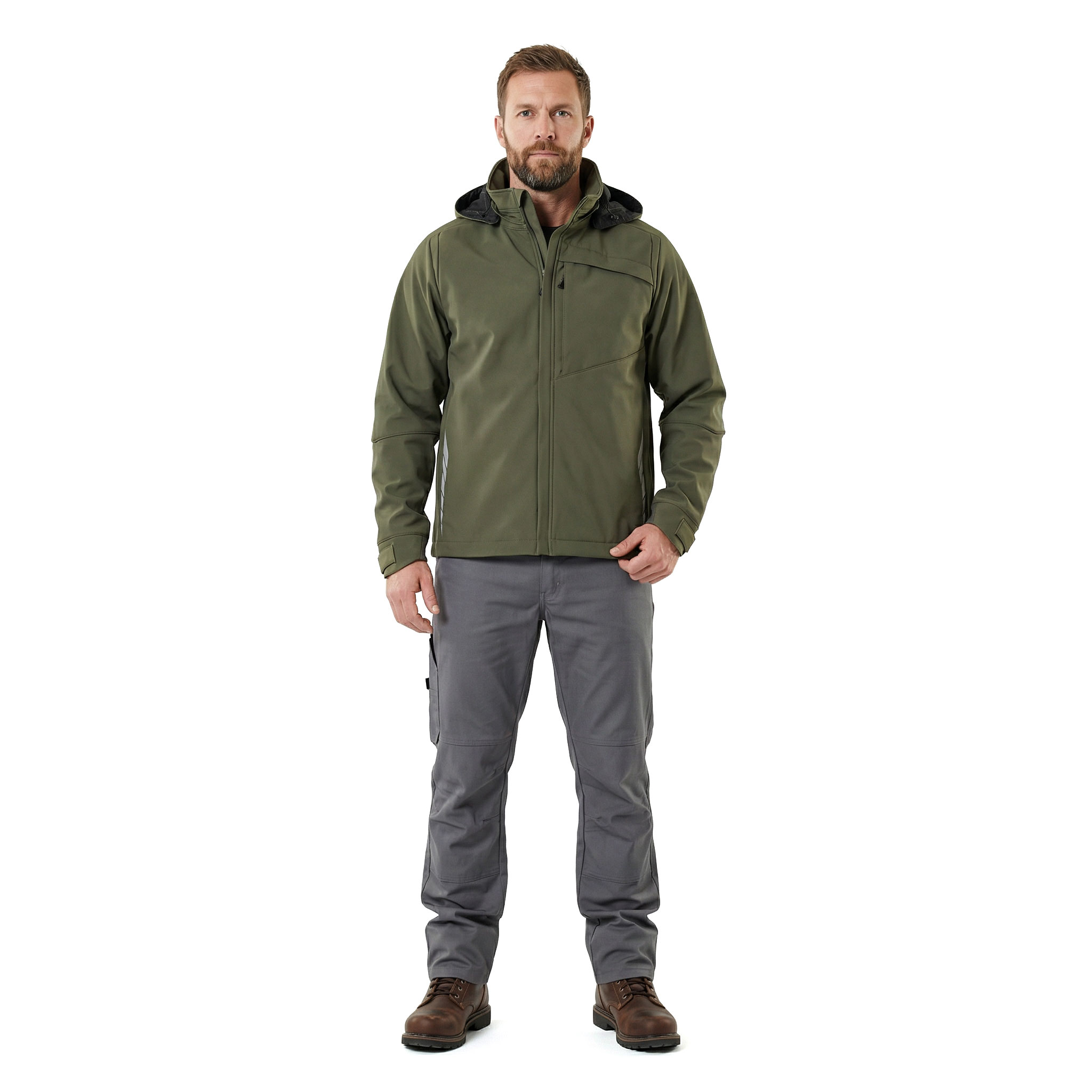 Mascot Hardwear Softshelljacke, Moosgr&uuml;n, large image number 2