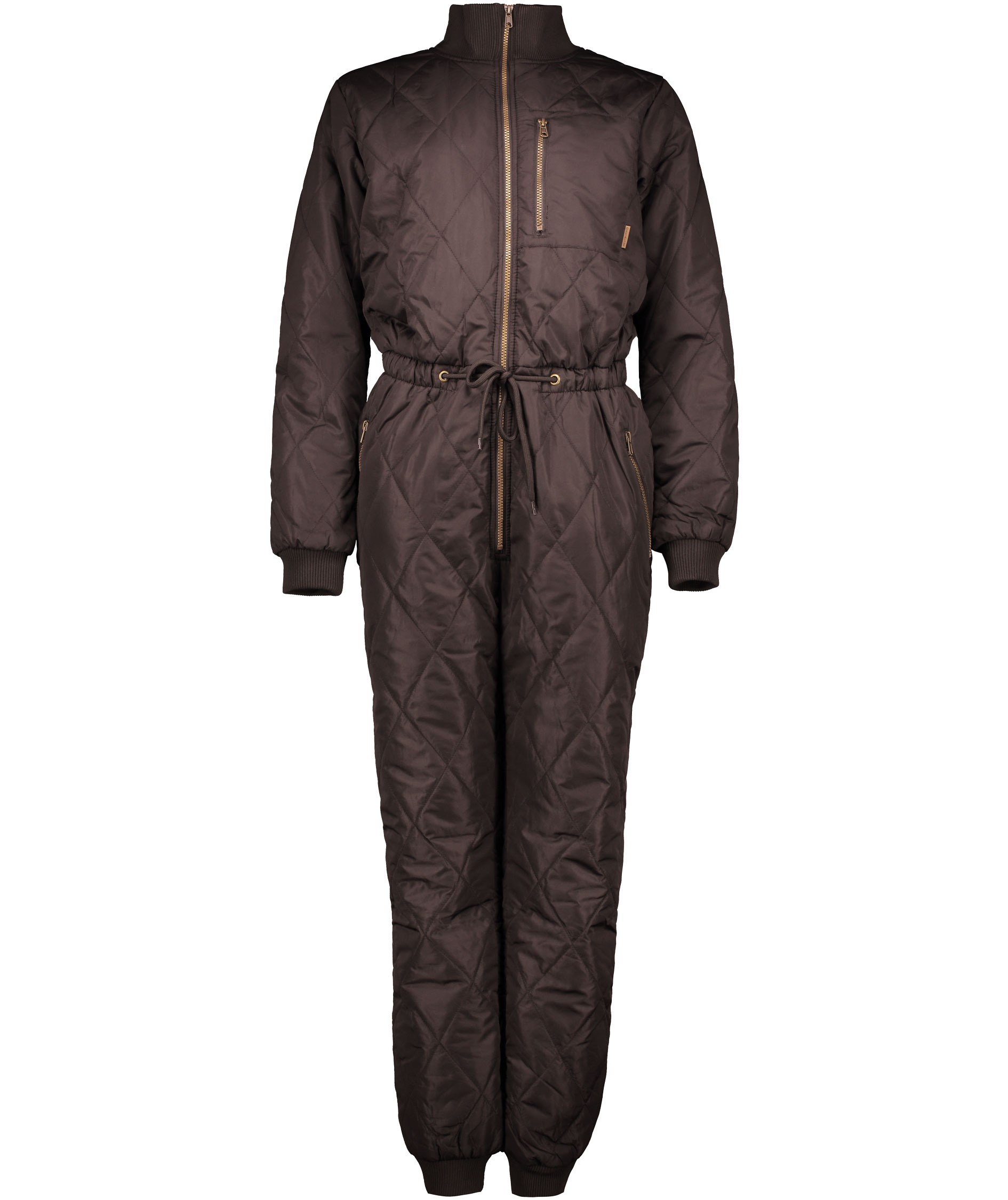 Westborn Basic dame vattert heldrakt, Chocolate Brown