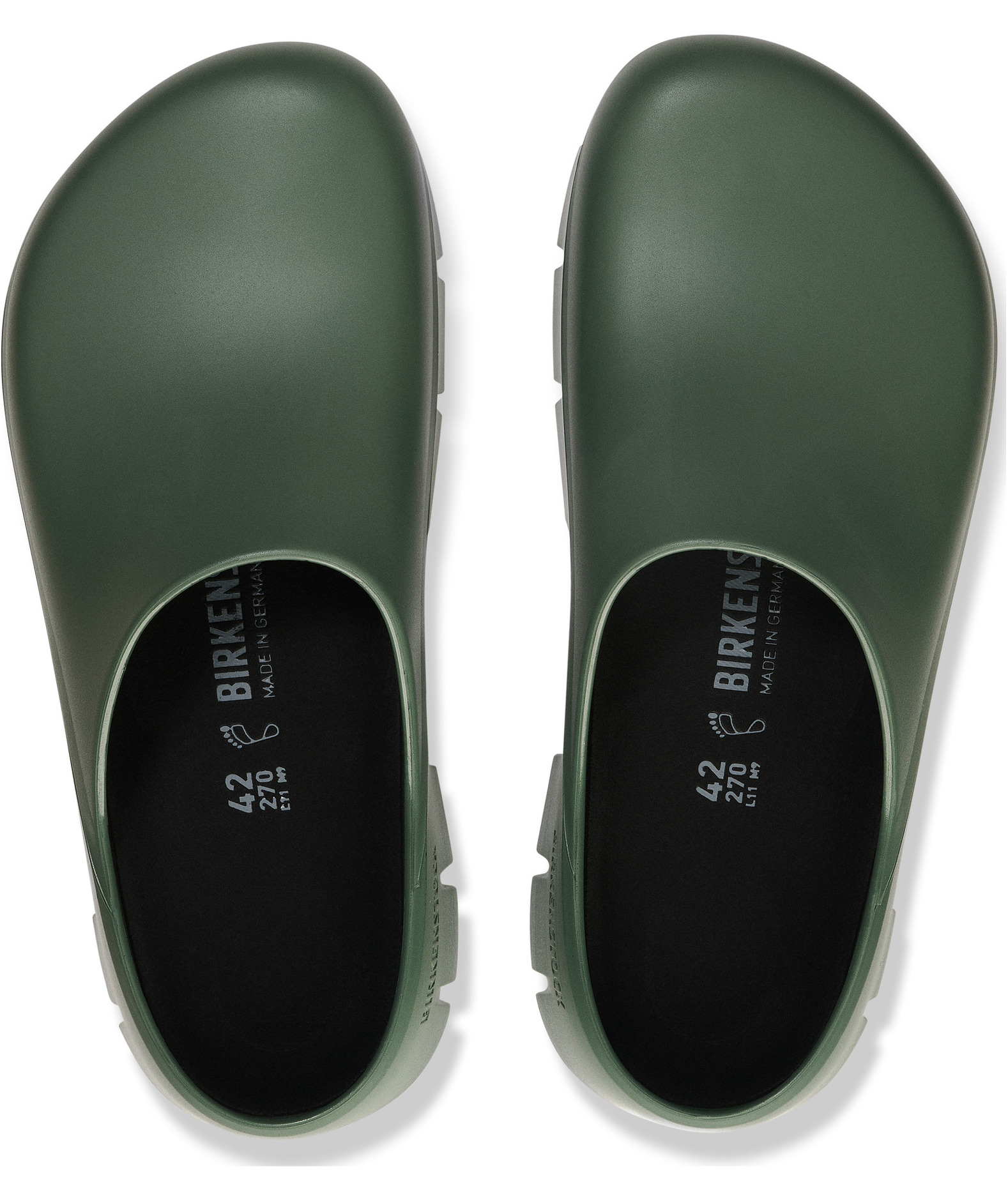 Birkenstock Super Birki 2.0 Regular Fit tr&auml;skor OB, Thyme Green