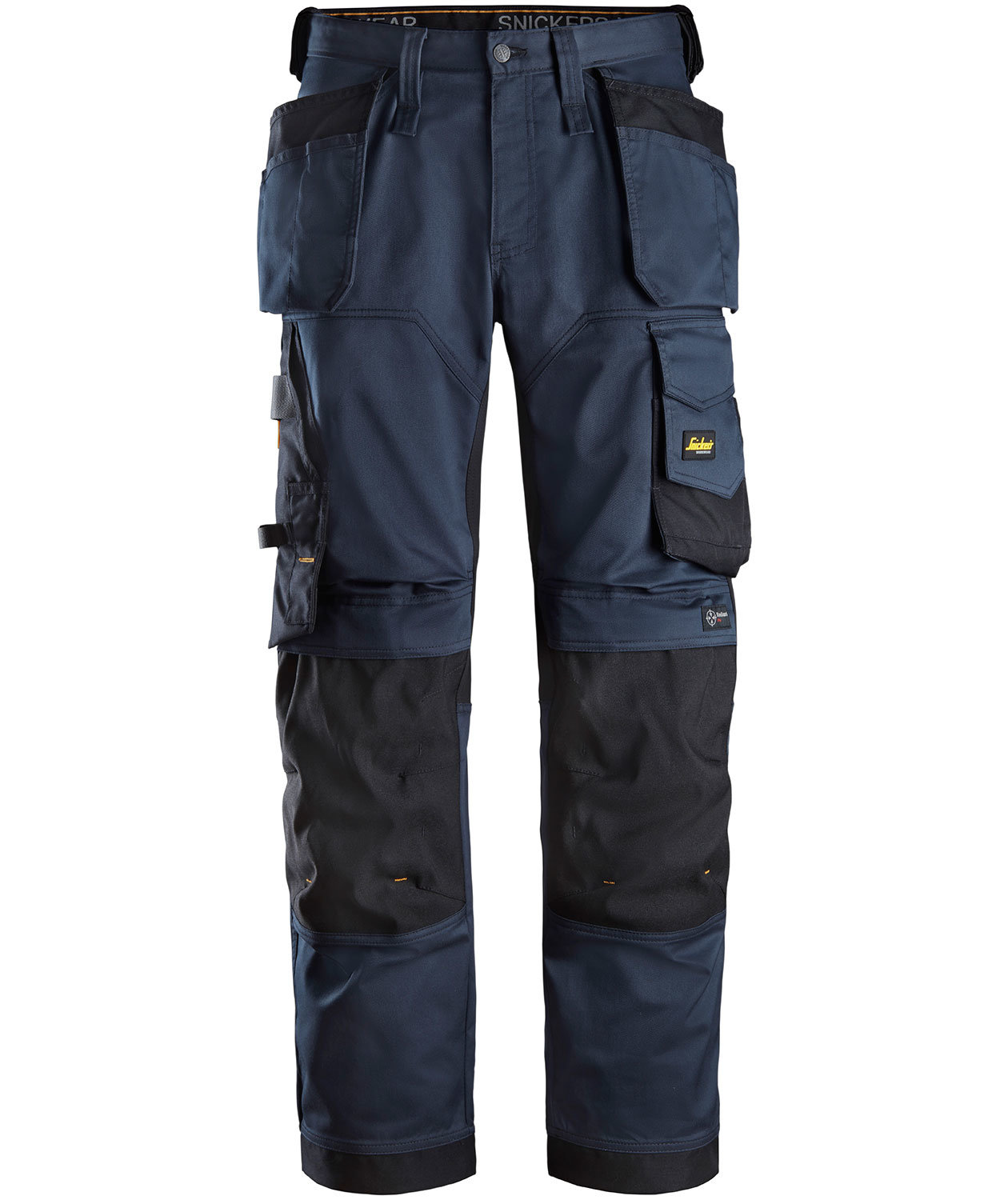 Snickers AllroundWork h&aring;ndv&aelig;rkerbukser 6251, Navy/Sort, Navy/Sort, swatch