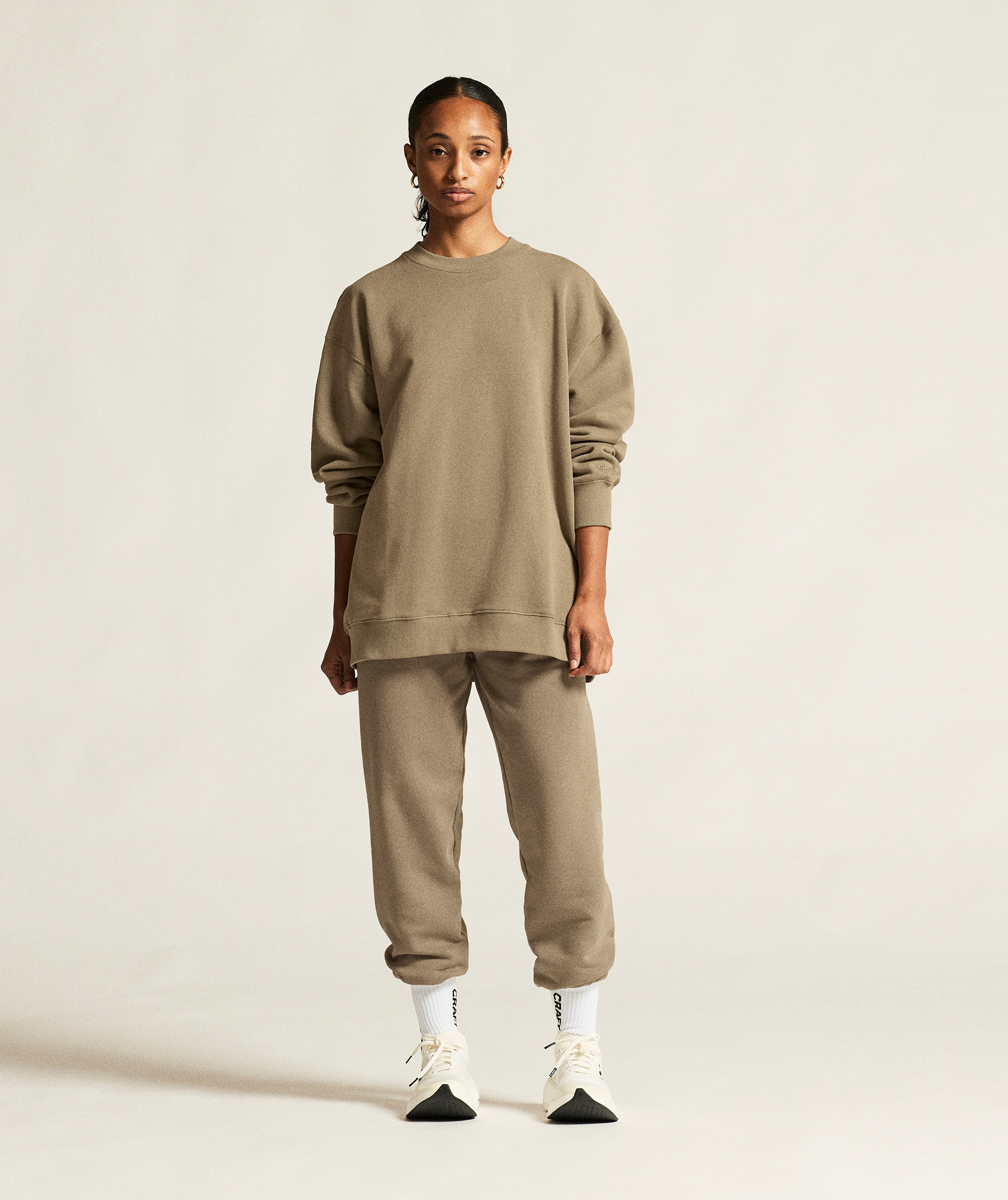 Craft Frequent sweatshirt dam, Taupe, large image number 7