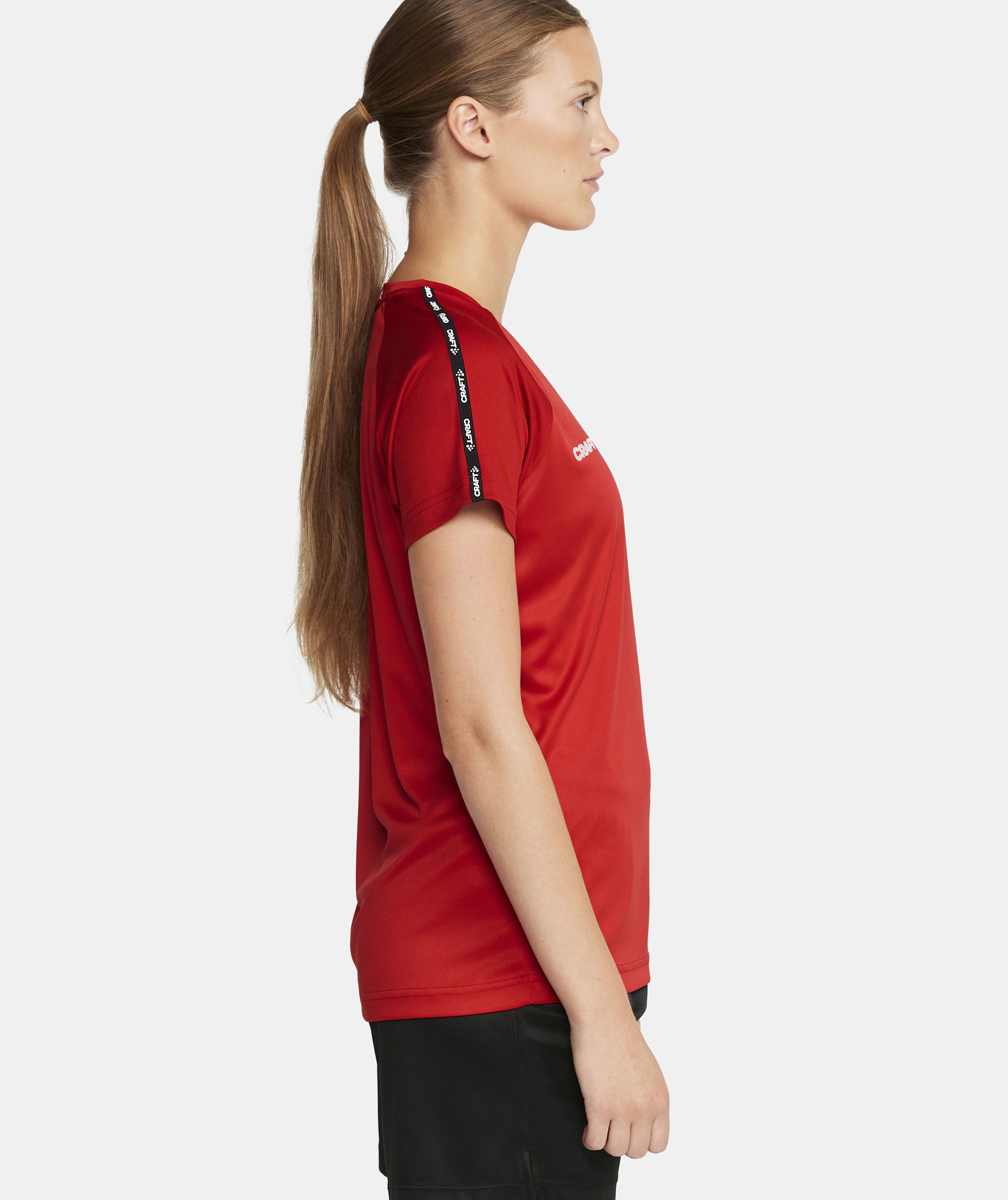 Craft Squad 2.0 Contrast women's t-shirt, Bright Red-Express, large image number 6