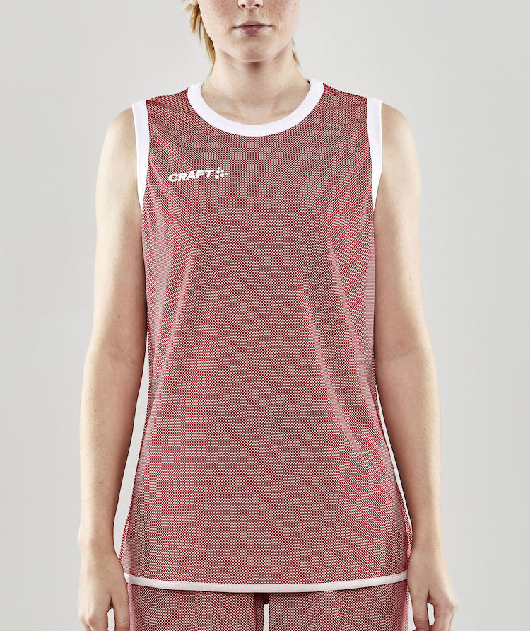 Craft Progress v&auml;ndbar tank top dam, Bright red/white
